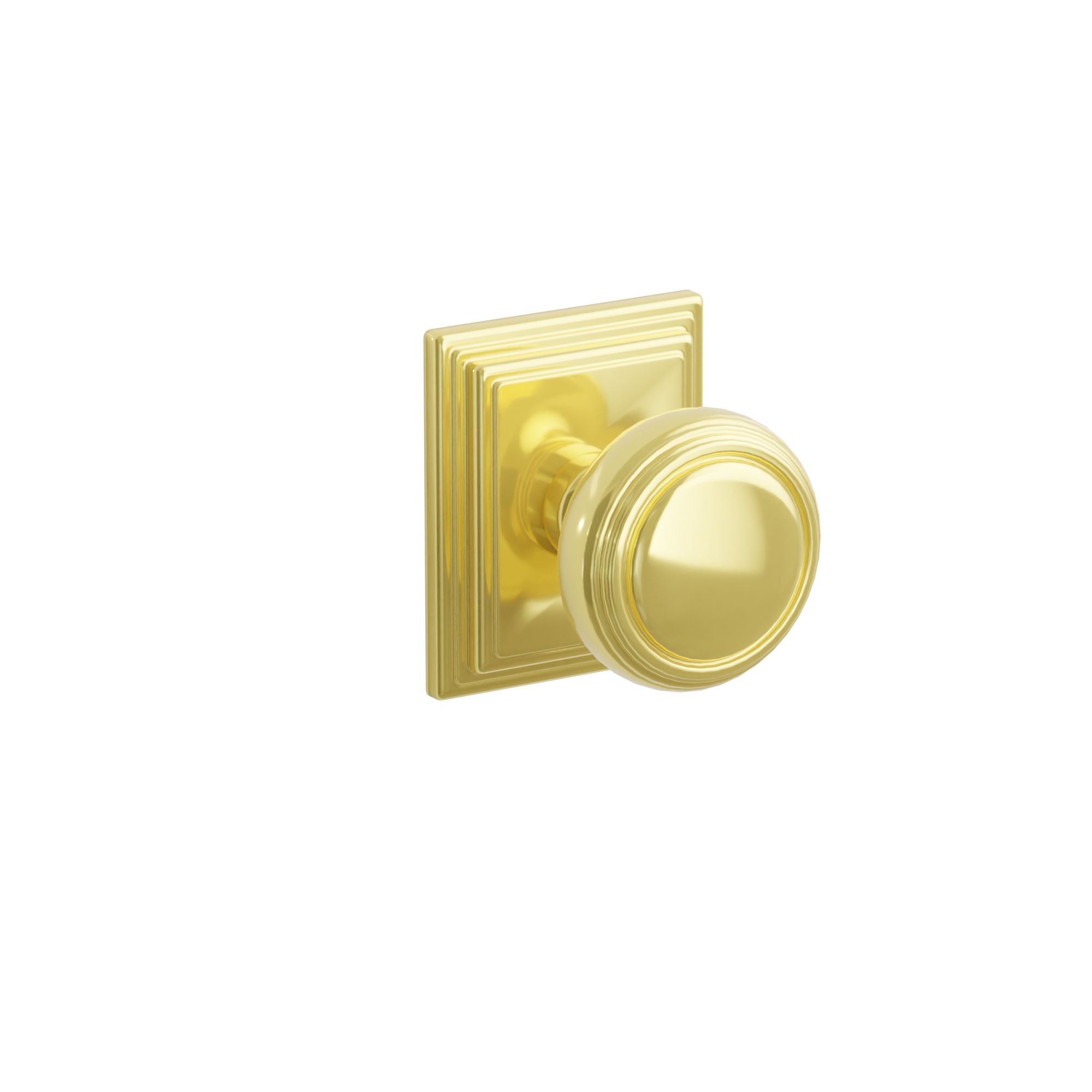 Emtek Concealed Fastener Norwich Knob Set With Wilshire Rosette