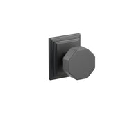 Emtek Concealed Fastener Octagon Knob Set With Wilshire Rosette