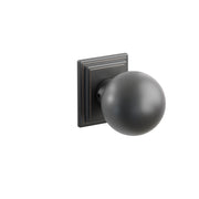 Emtek Orb Knob Set with Wilshire Rosette