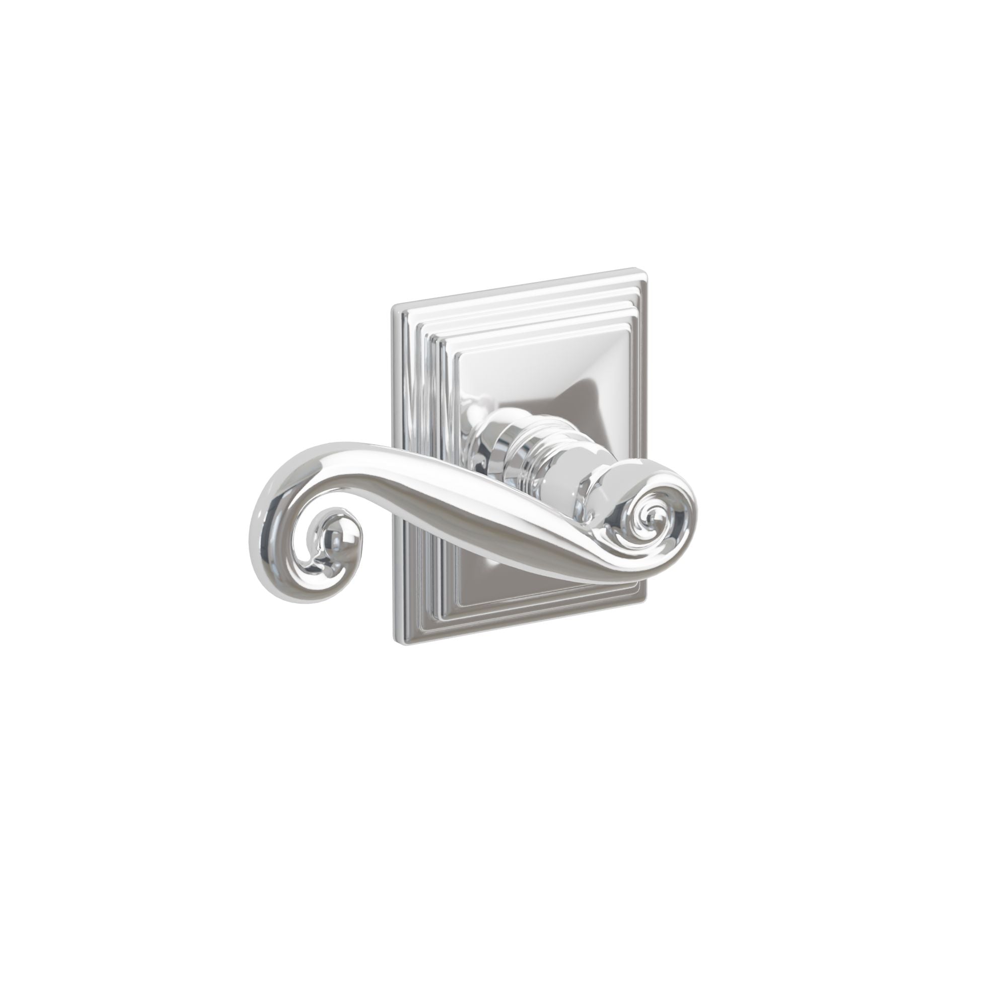Emtek Concealed Fastener Rustic Lever Set With Wilshire Rosette