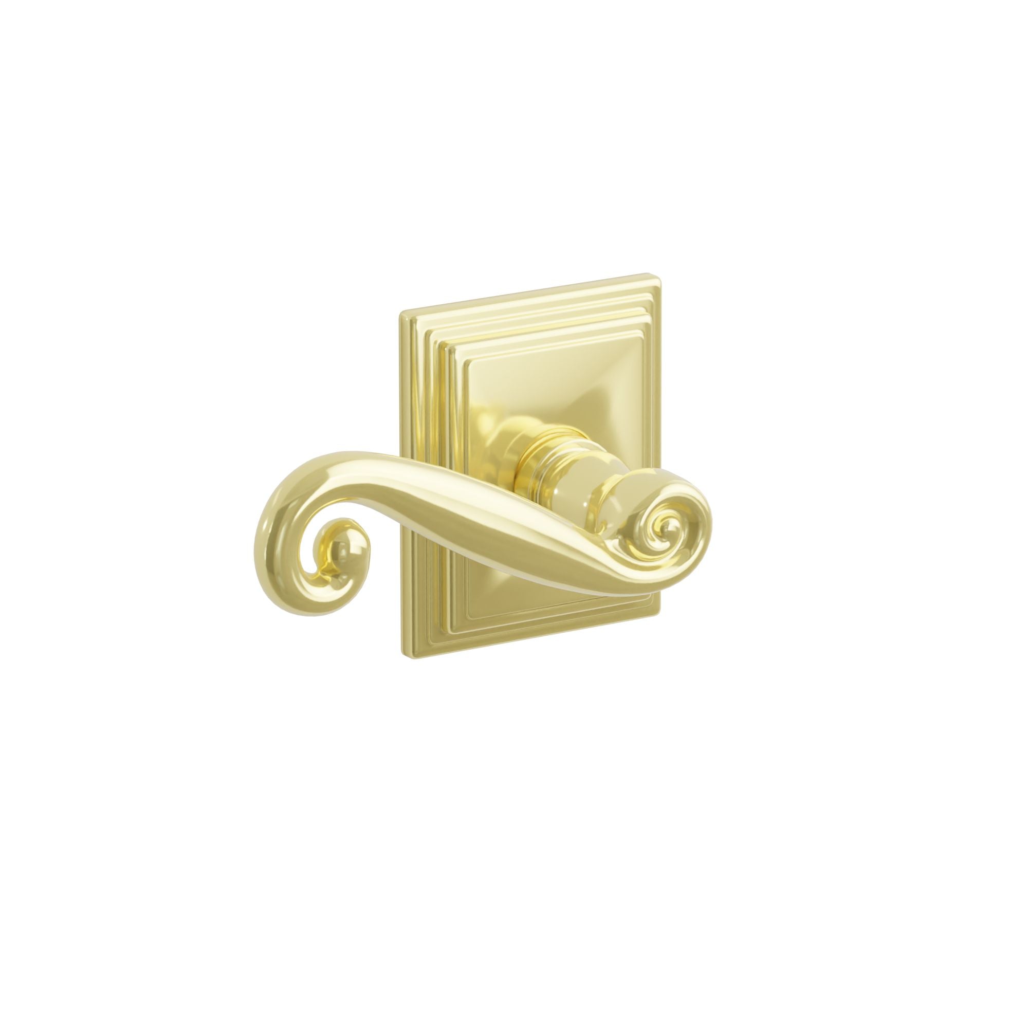 Emtek Concealed Fastener Rustic Lever Set With Wilshire Rosette