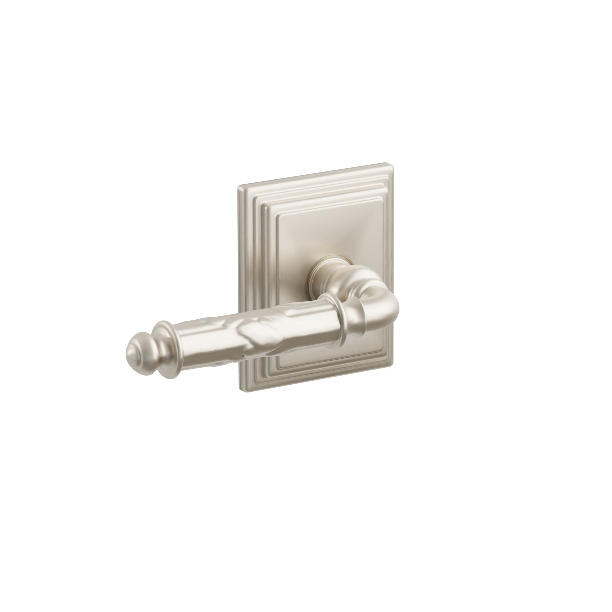 Emtek Concealed Fastener Ribbon & Reed Lever Set With Wilshire Rosette