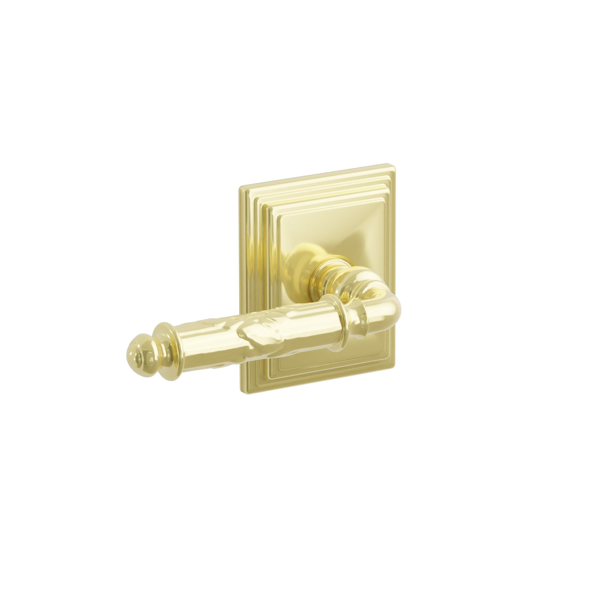 Emtek Concealed Fastener Ribbon & Reed Lever Set With Wilshire Rosette