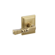 Emtek Concealed Fastener Santa Fe Lever Set With Wilshire Rosette
