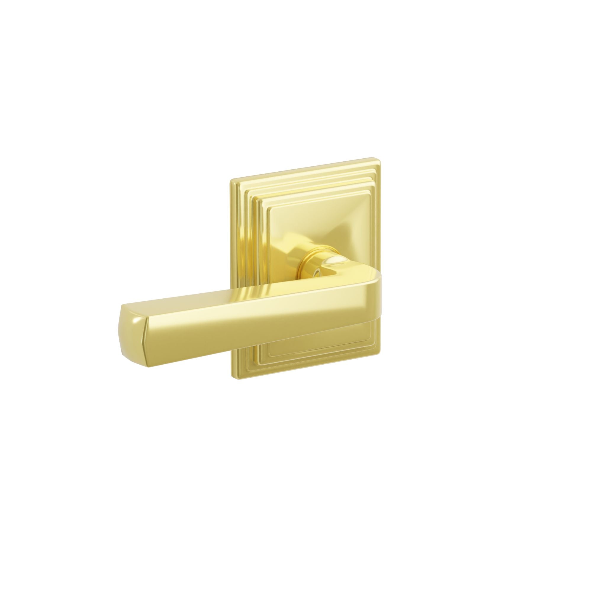 Emtek Concealed Fastener Sion Lever Set With Wilshire Rosette