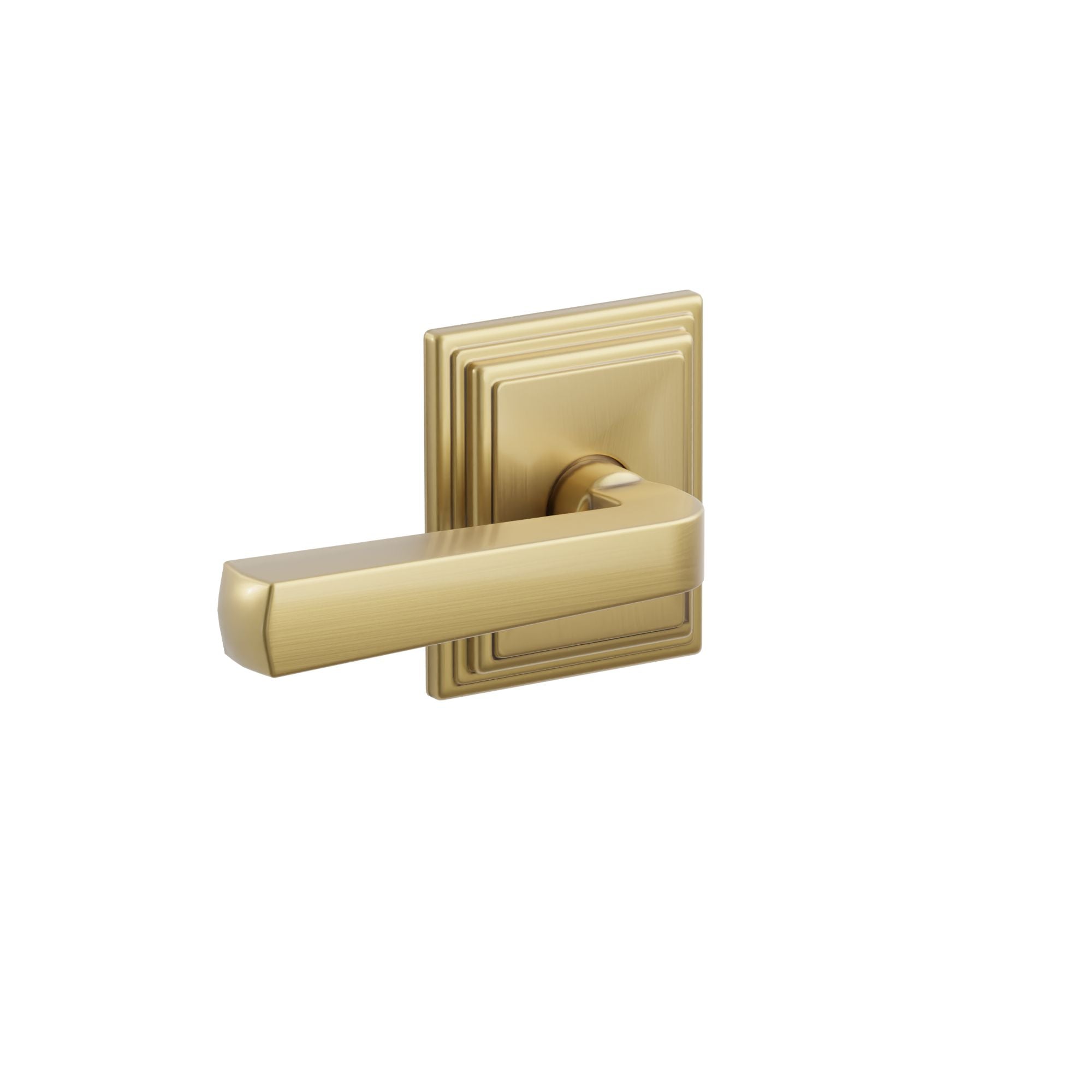 Emtek Santa Fe Lever Set with Wilshire Rosette