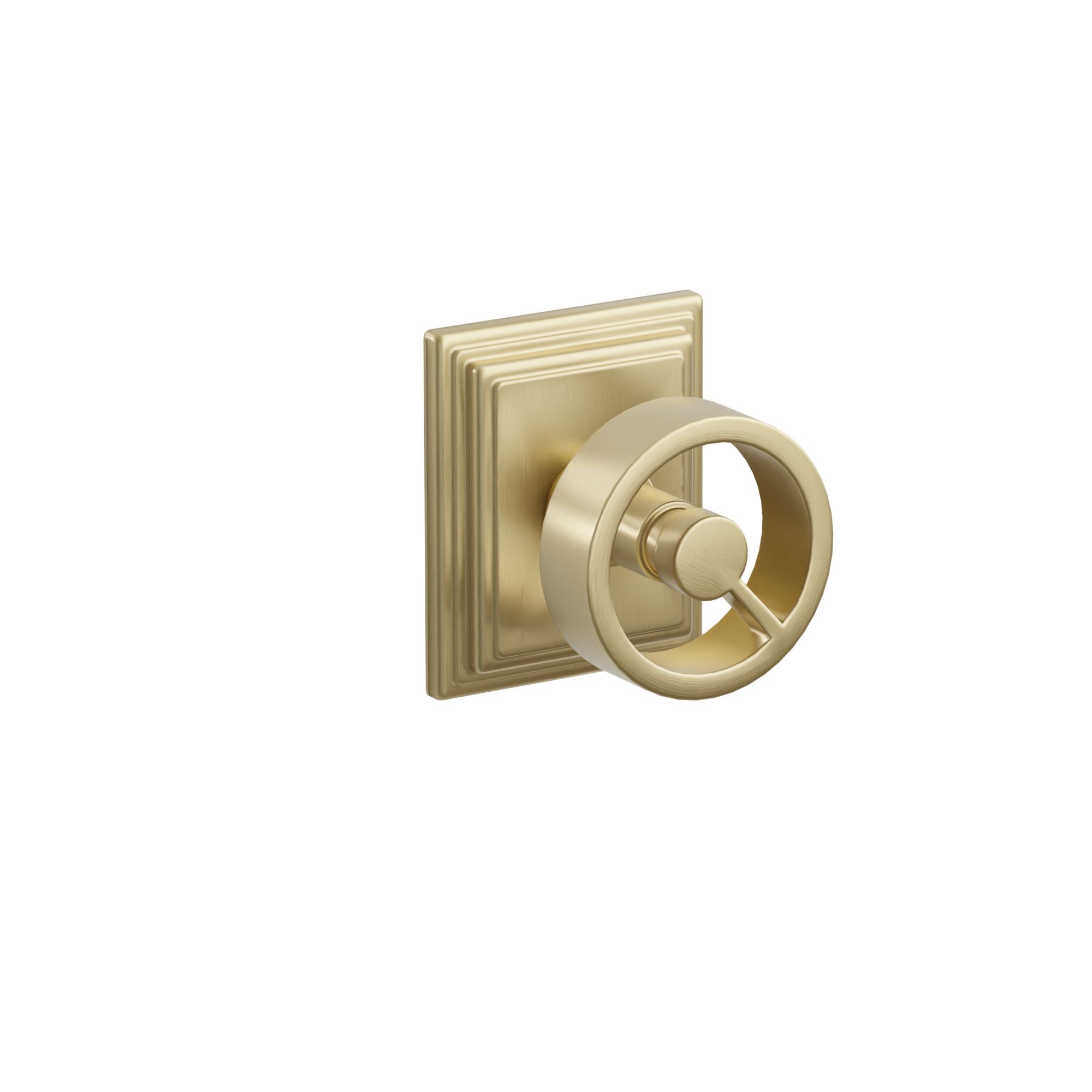 Emtek Spoke Knob Set with Wilshire Rosette