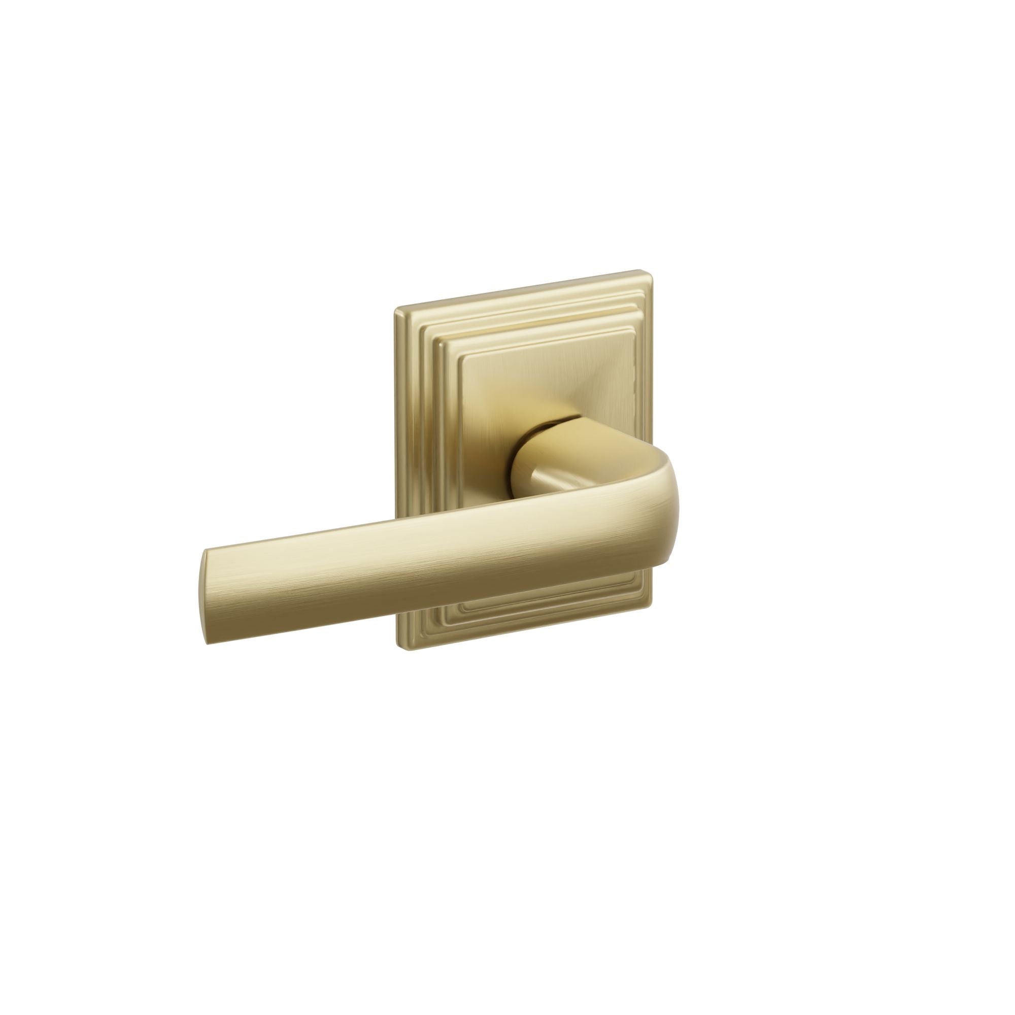 Emtek Concealed Fastener Spencer Lever Set With Wilshire Rosette