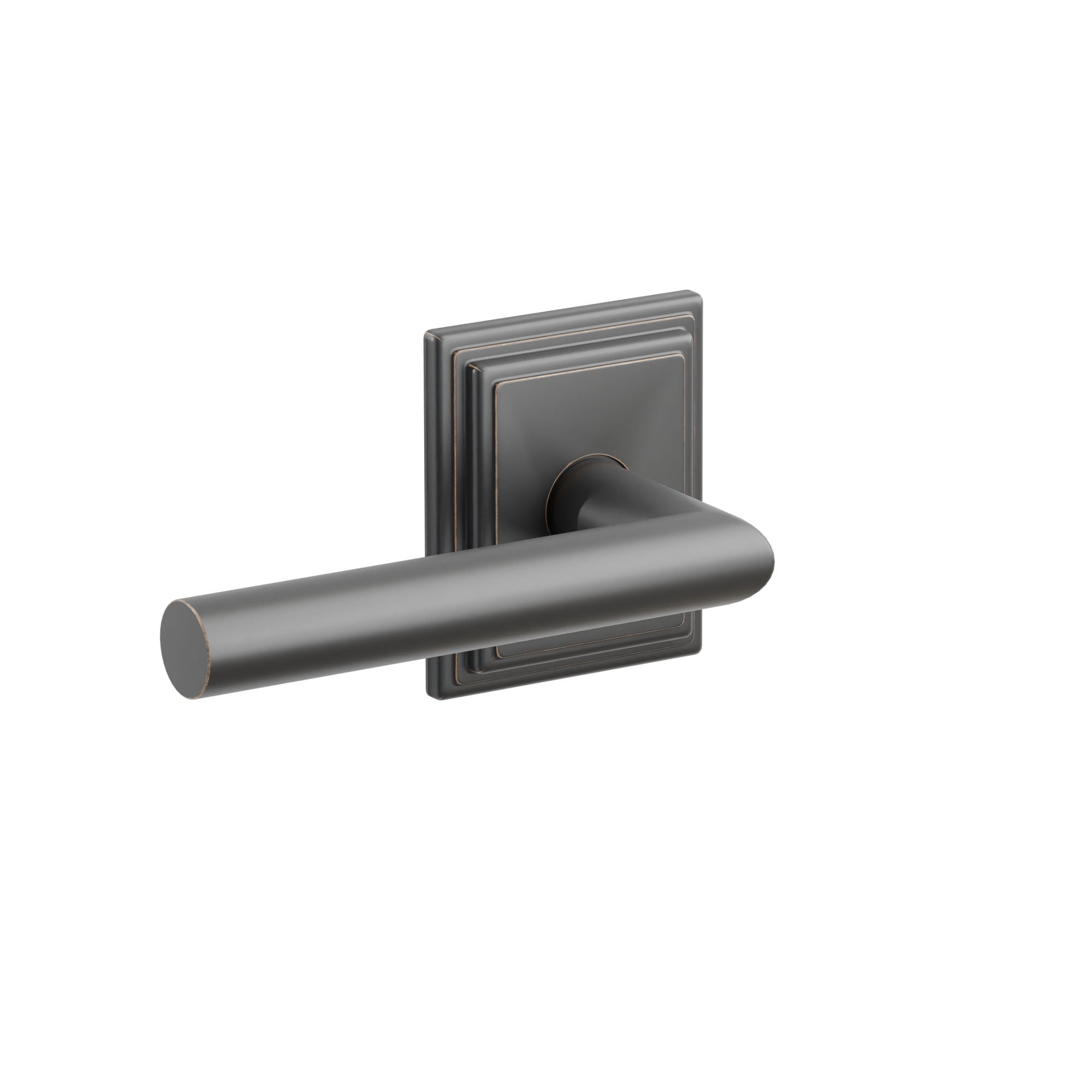 Emtek Concealed Fastener Stuttgart Lever Set With Wilshire Rosette