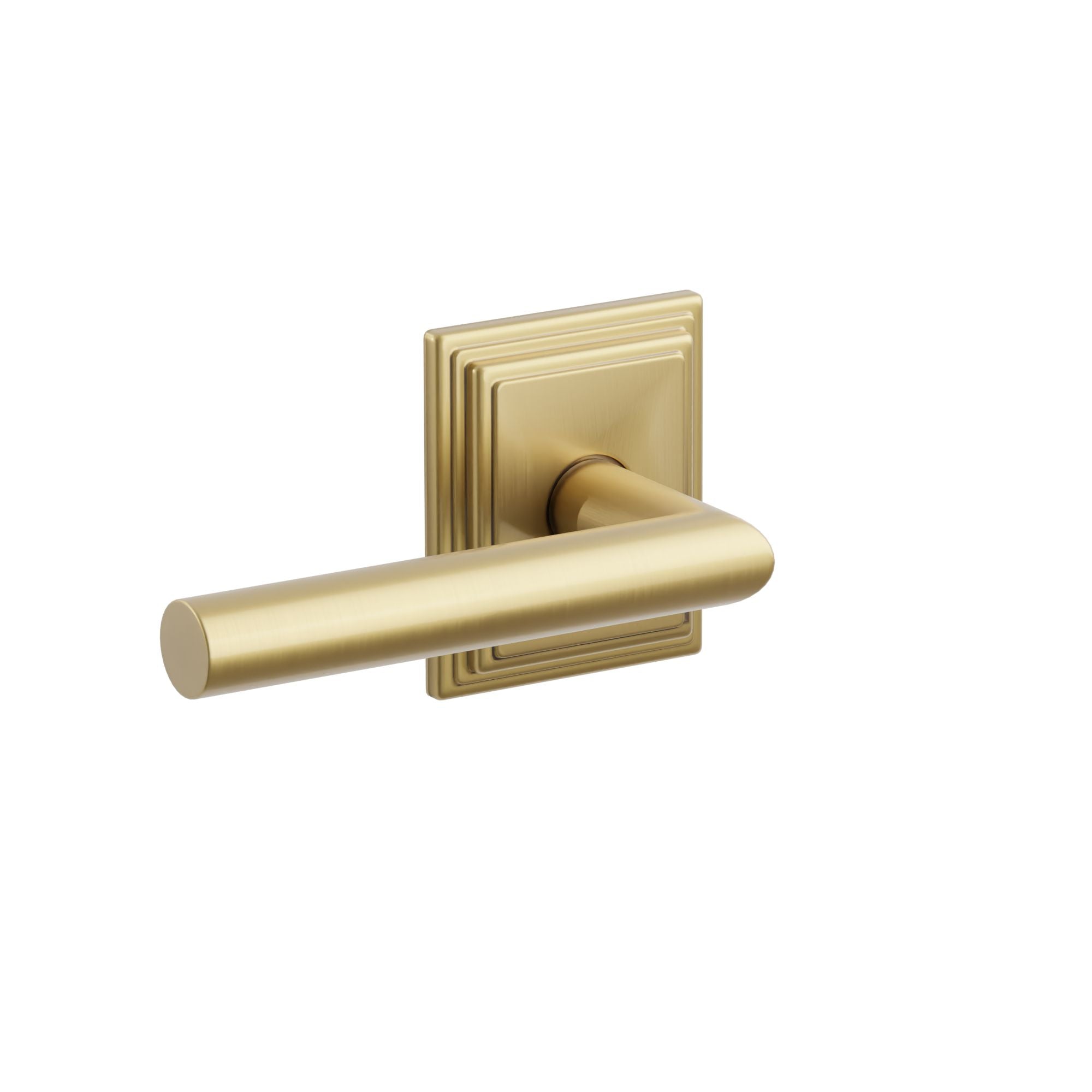 Emtek Stuttgart Lever Set with Wilshire Rosette