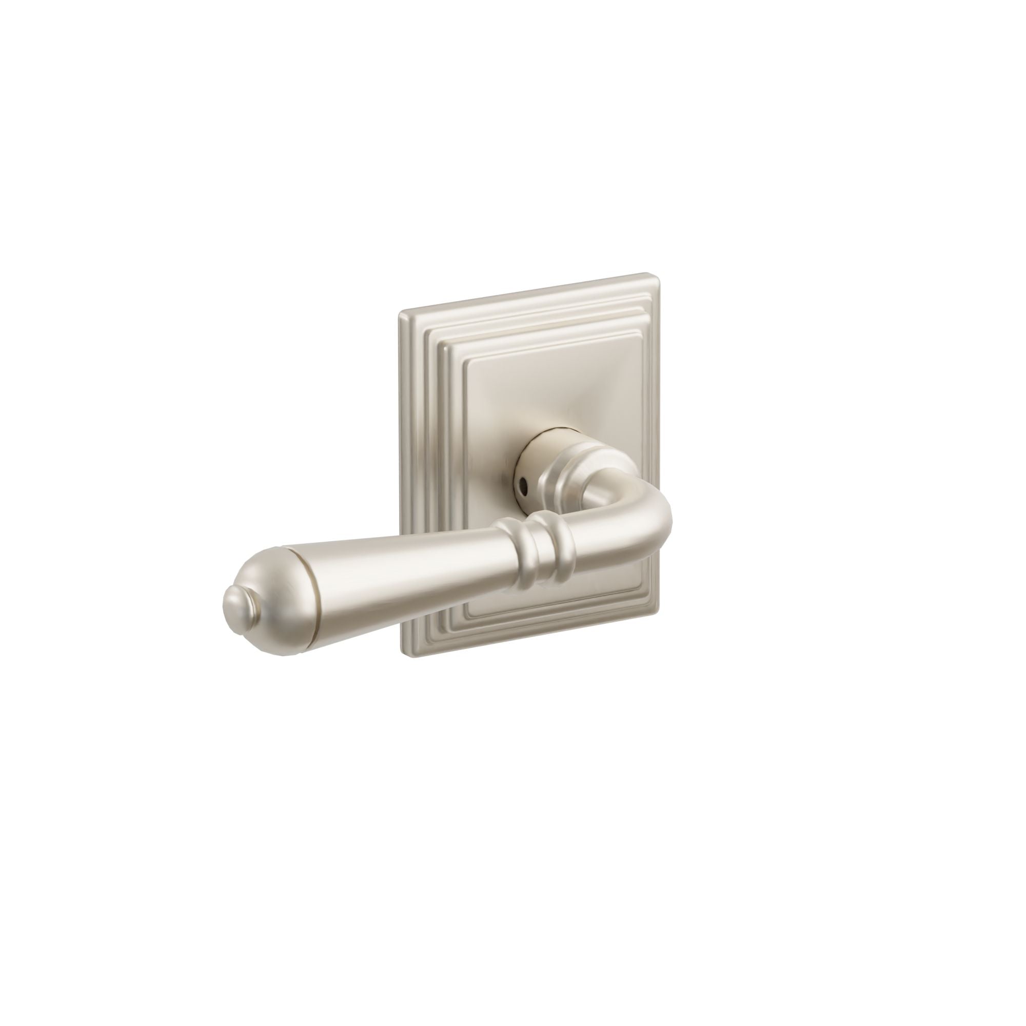Emtek Concealed Fastener Turino Lever Set with Wilshire Rosette