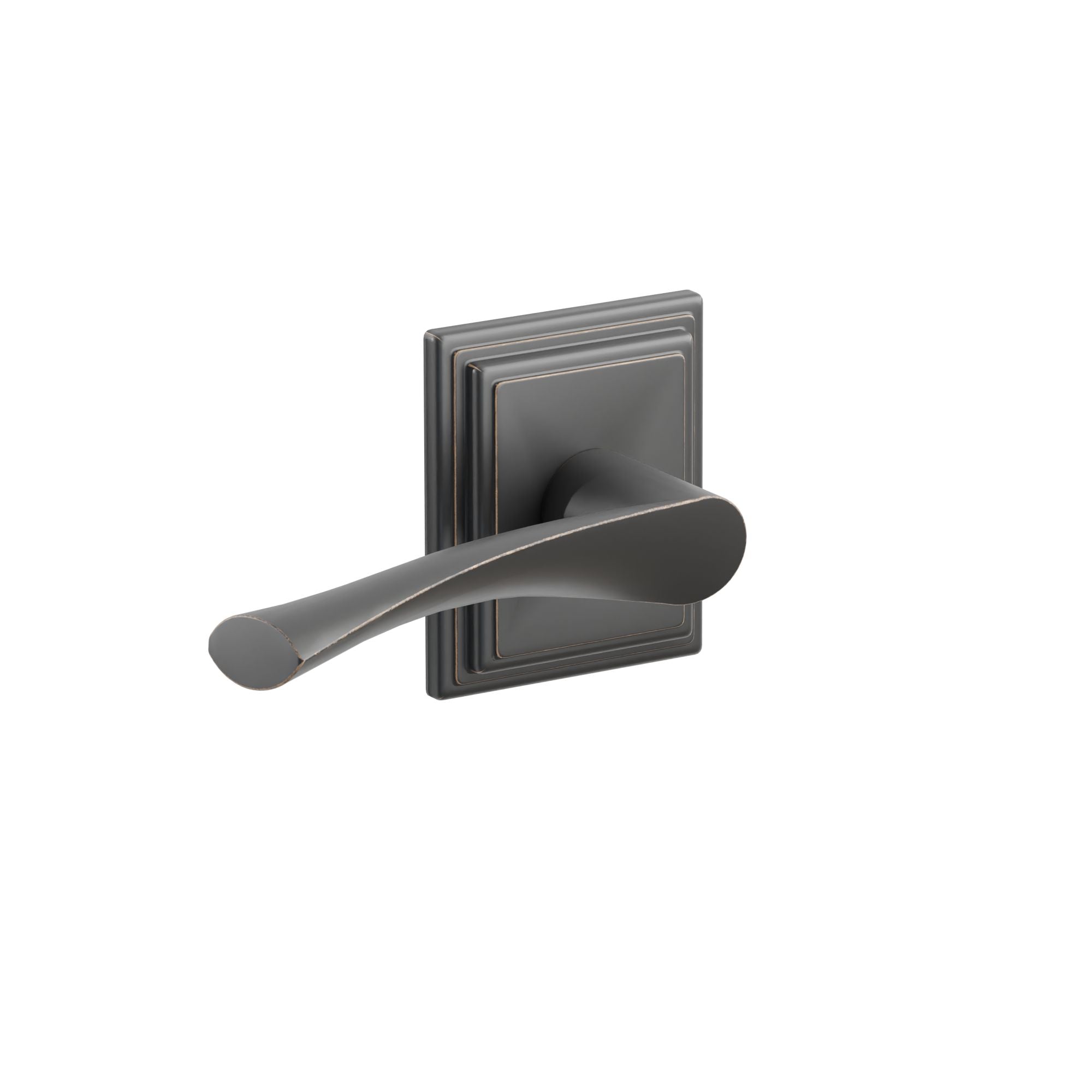 Emtek Spencer Lever Set with Wilshire Rosette