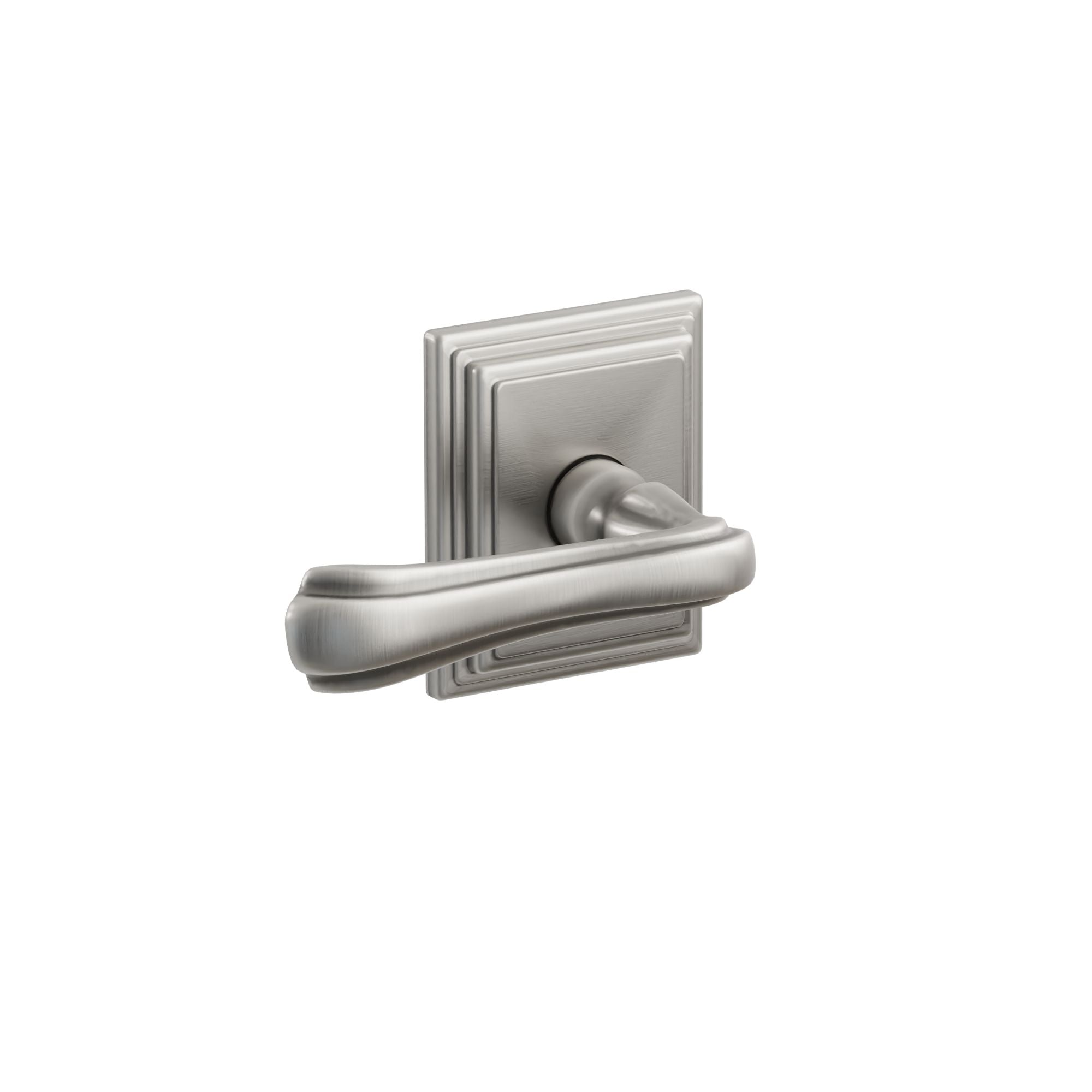 Emtek Concealed Fastener Wembley Lever Set With Wilshire Rosette
