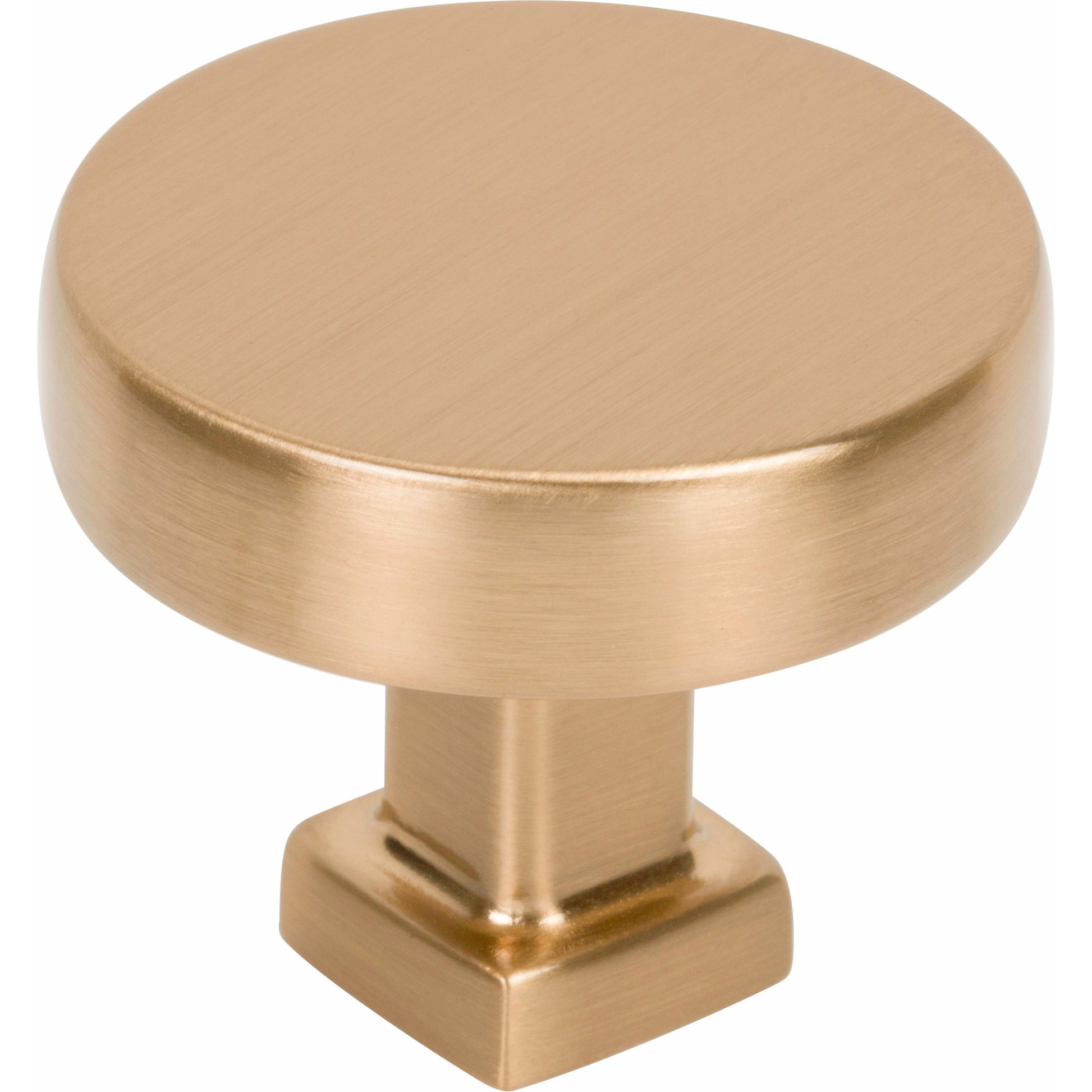 Jeffrey Alexander Ogden Cabinet Knob Satin Bronze / 1-3/8"