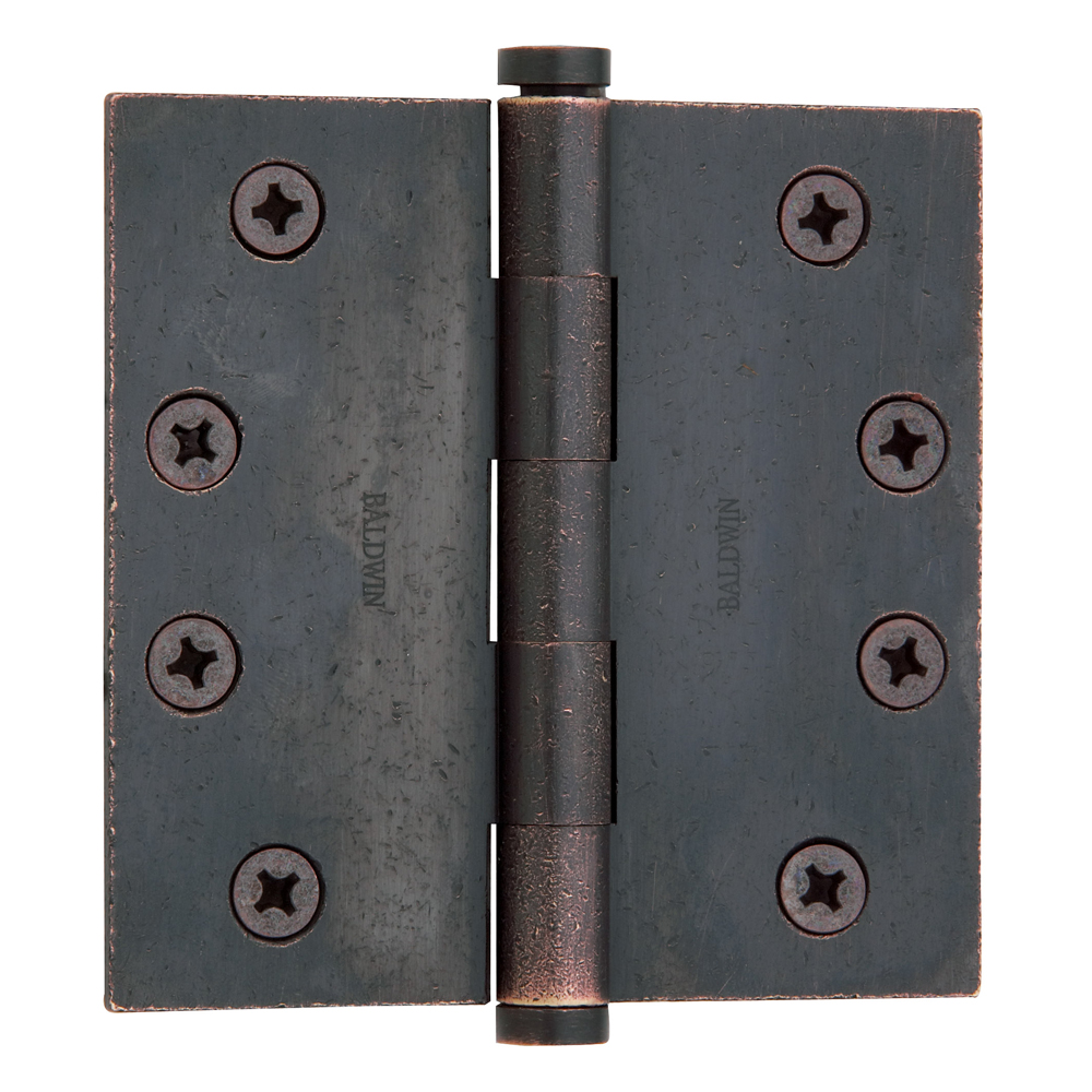 Baldwin 1040 4" x 4" Square Corner Hinge
