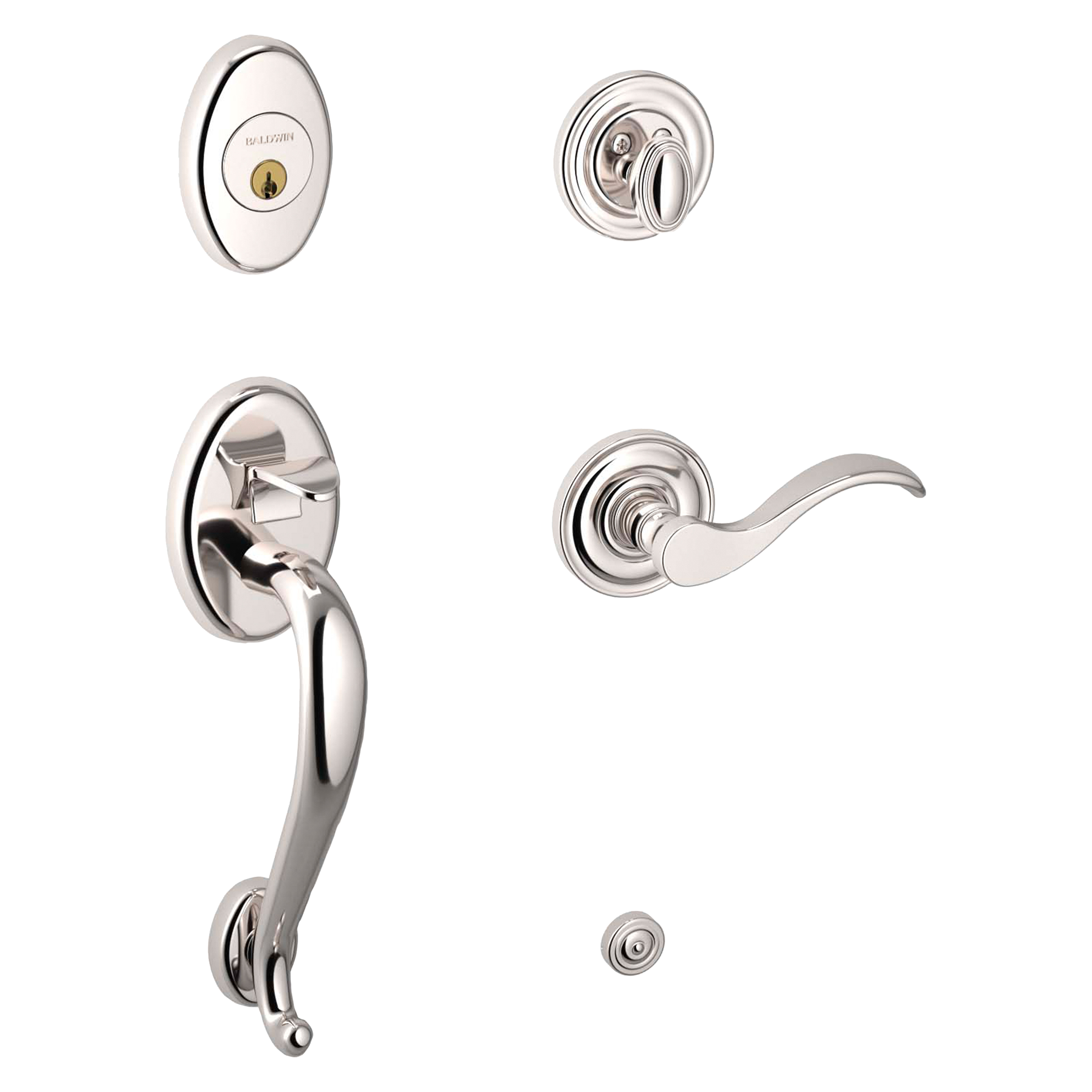 Baldwin Logan Sectional Trim with 5455V Wave Lever