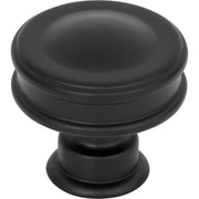 Oskar Knob by Atlas Matte Black