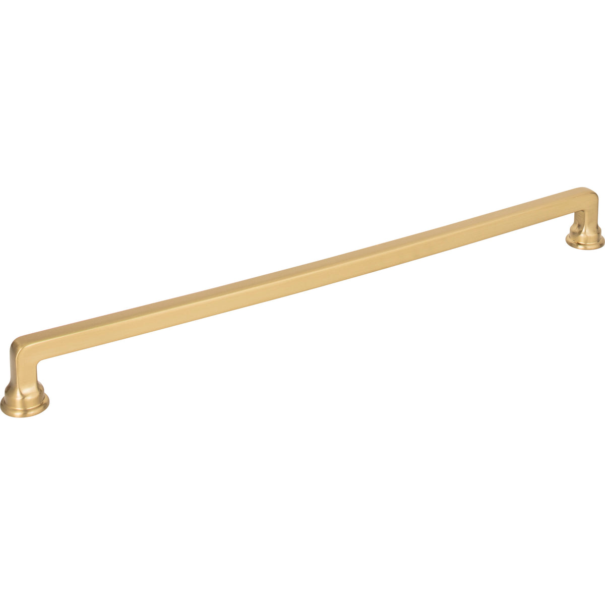 Atlas Oskar Appliance Pull Warm Brass / 18"