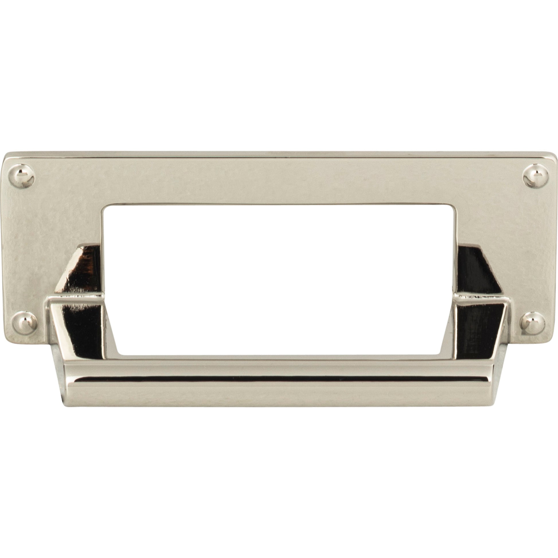Bradbury Cup Pull by Atlas Polished Nickel