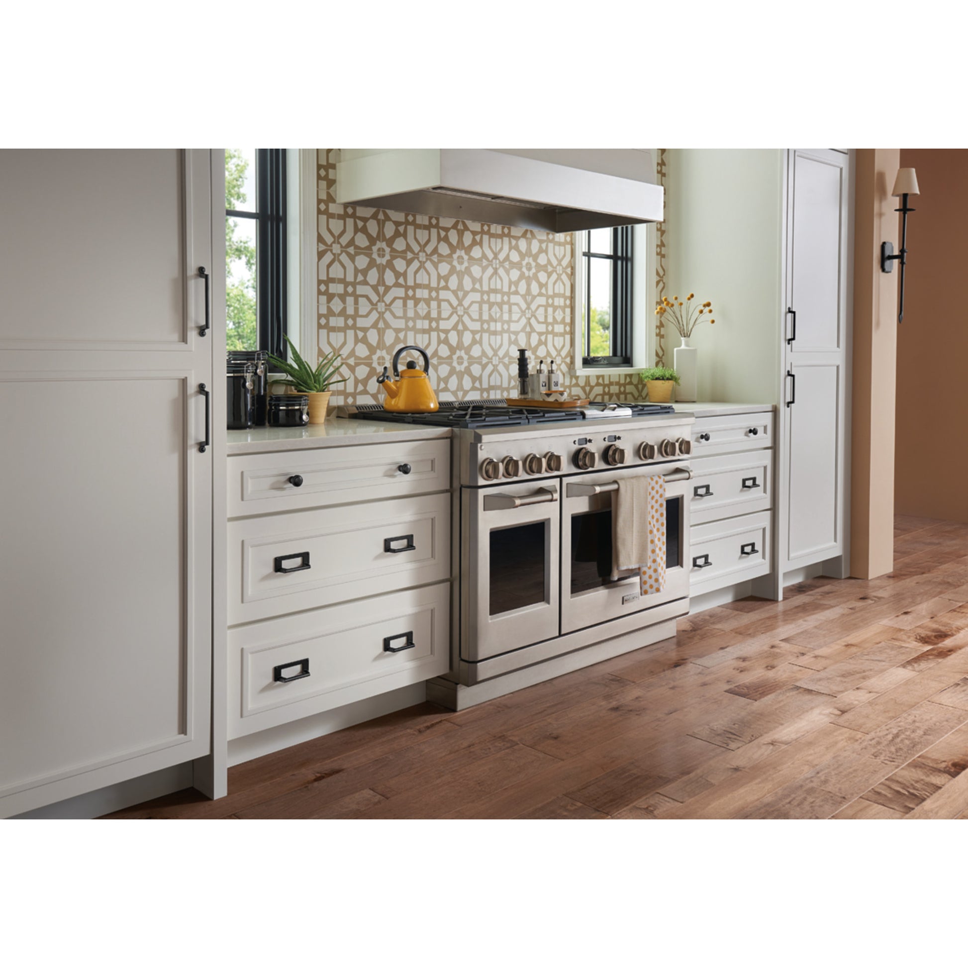 Bradbury Cup Pull by Atlas Warm Brass