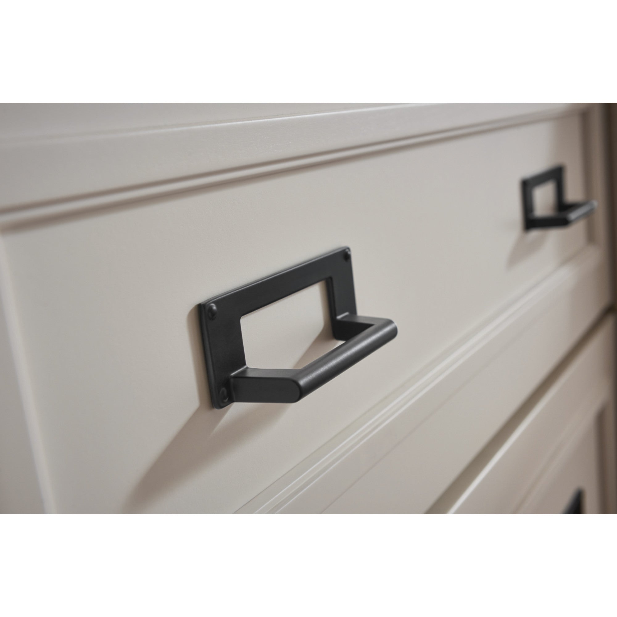 Bradbury Cup Pull by Atlas Warm Brass