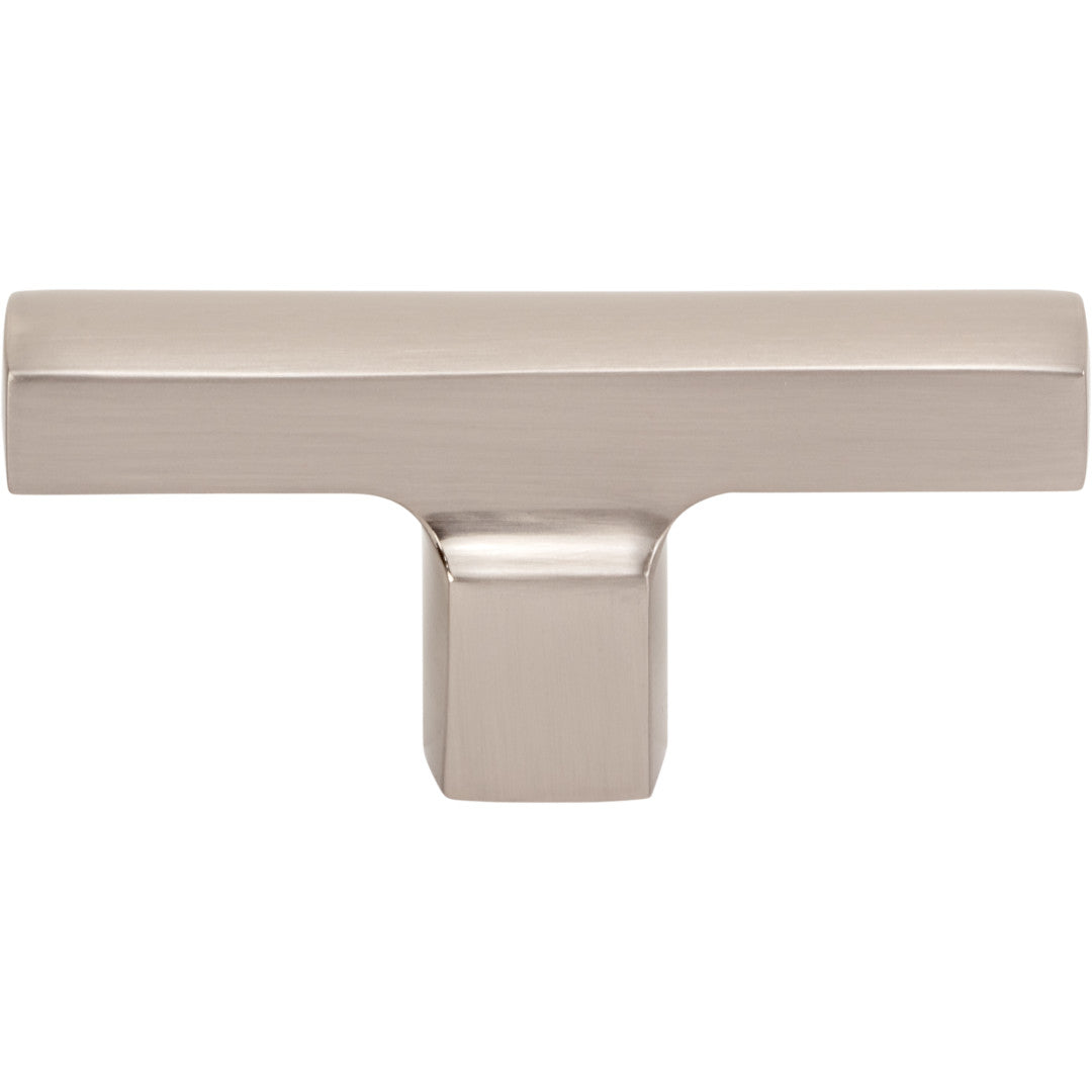 Atlas Homewares 2 3/4" Reeves T-Knob 2 3/4" / Brushed Nickel