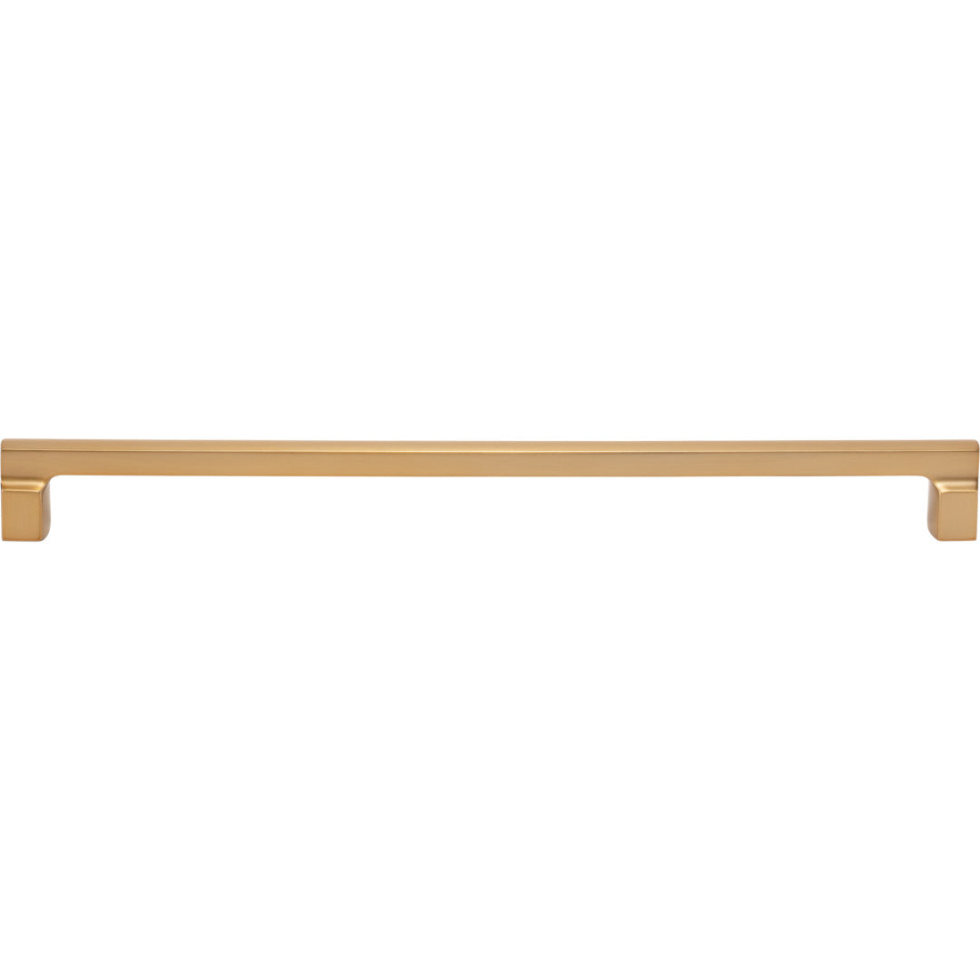 Atlas Homewares Reeves Pull 12" / Warm Brass