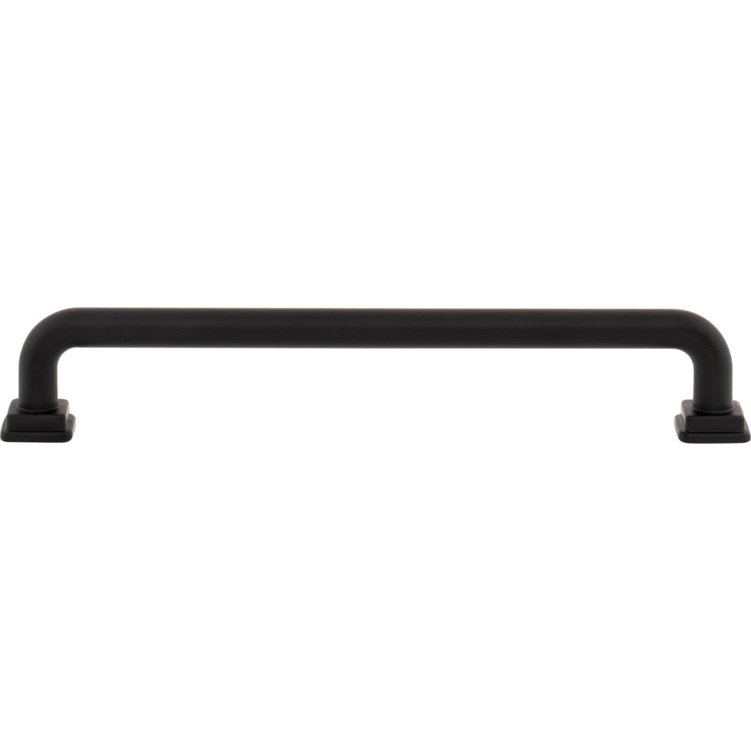 Atlas Homewares Kimberton Pull 6 5/16" / Matte Black