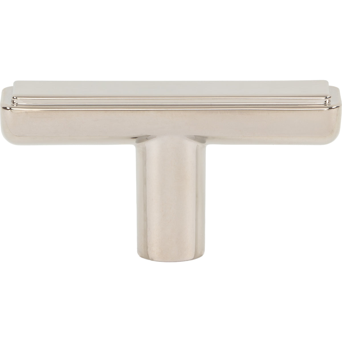 Atlas Finderne T-Knob Polished Nickel / 2 1/4"