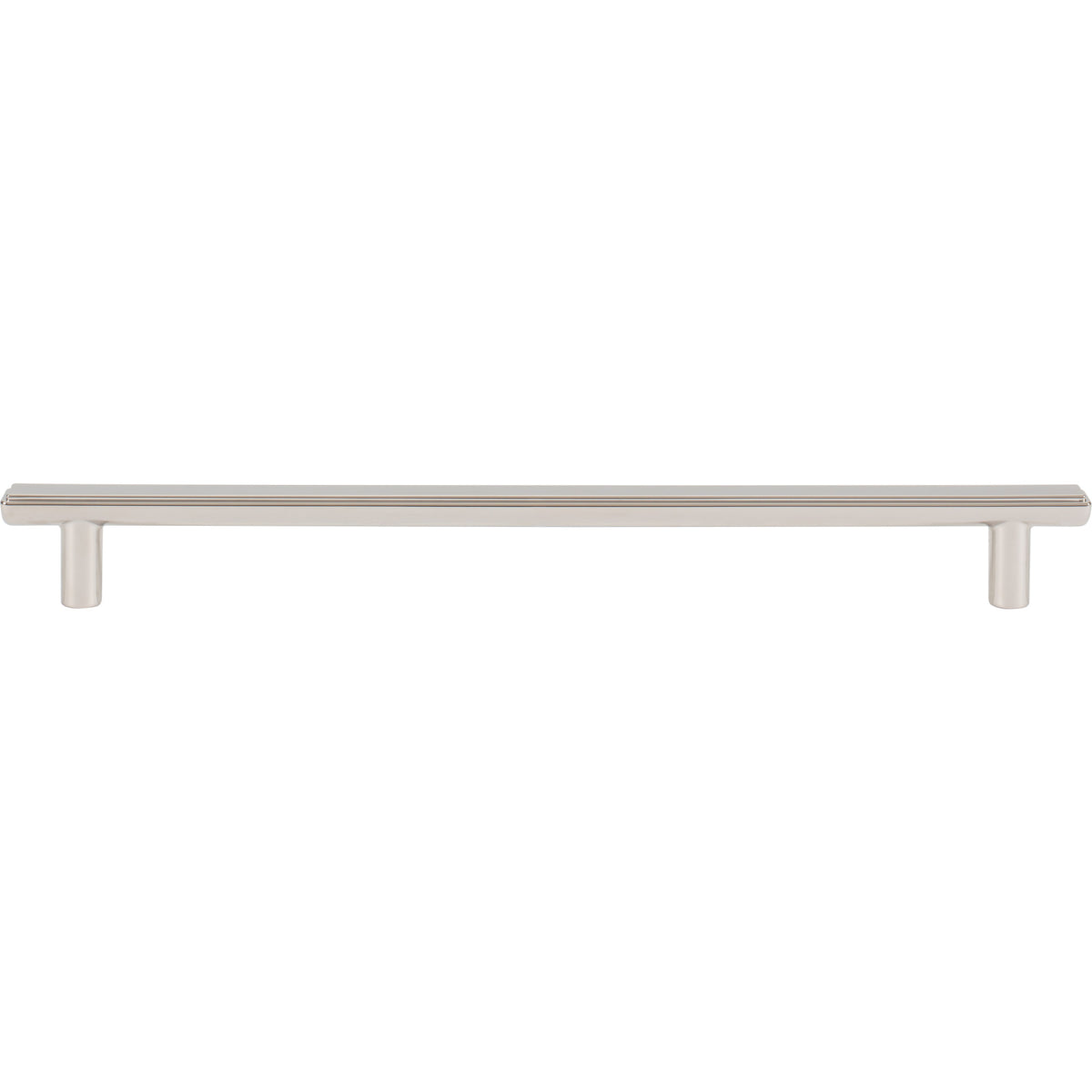 Atlas Finderne Pull Polished Nickel / 8 13/16"