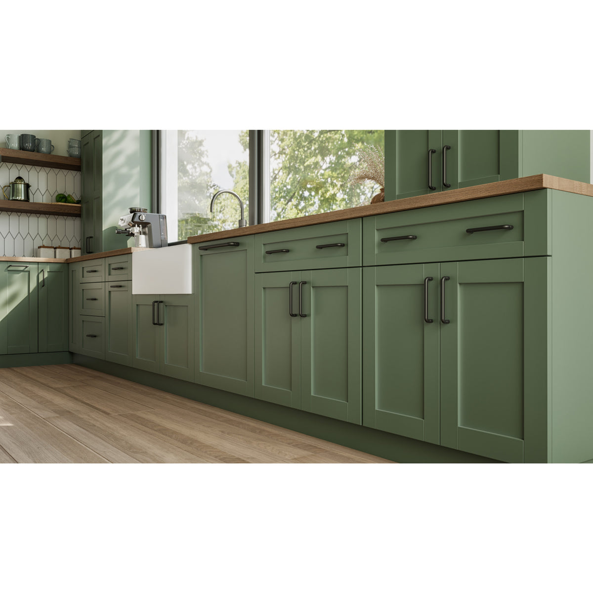 Atlas Amplify Appliance Pull Matte Black / 12"