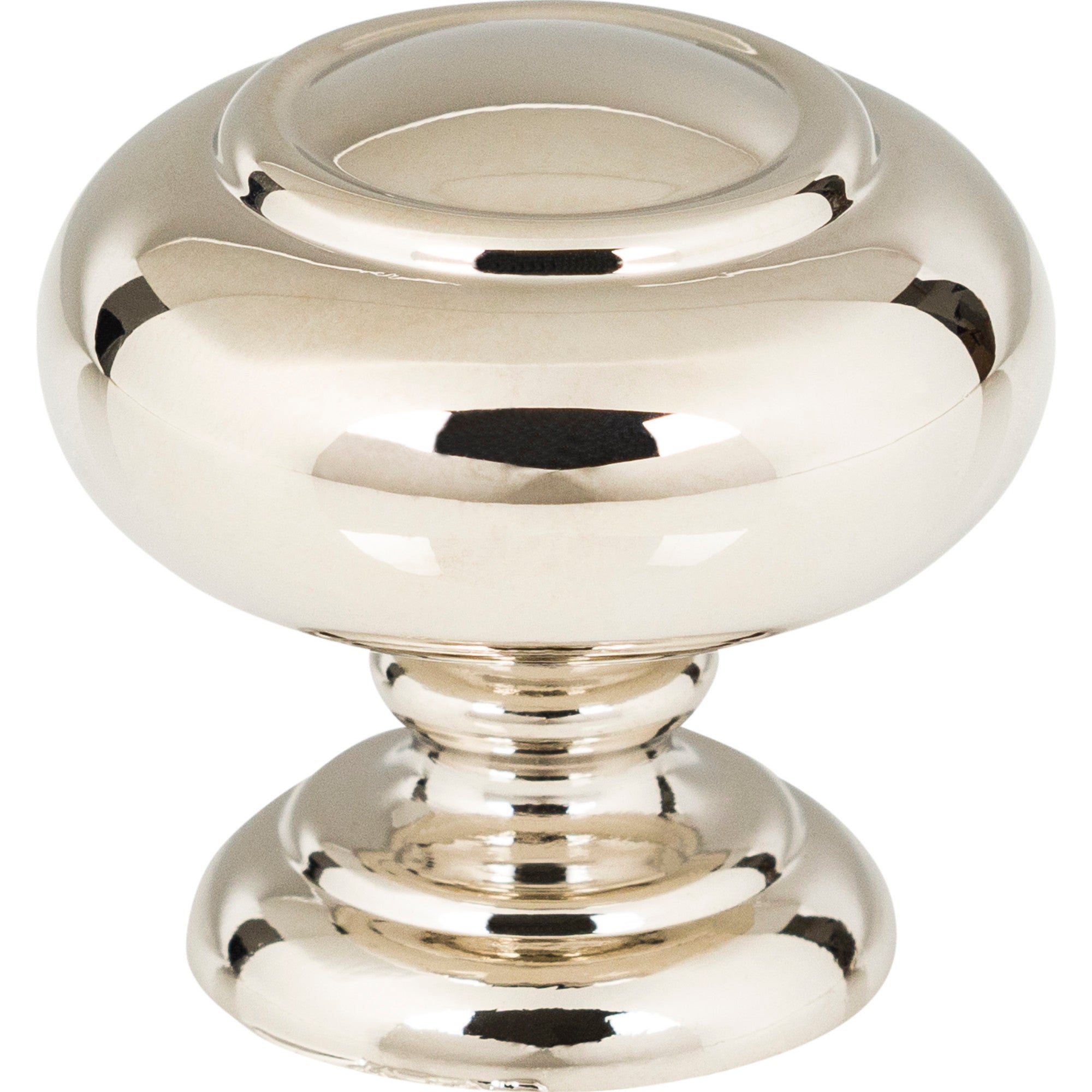 Victoria Knob by Atlas Polished Nickel
