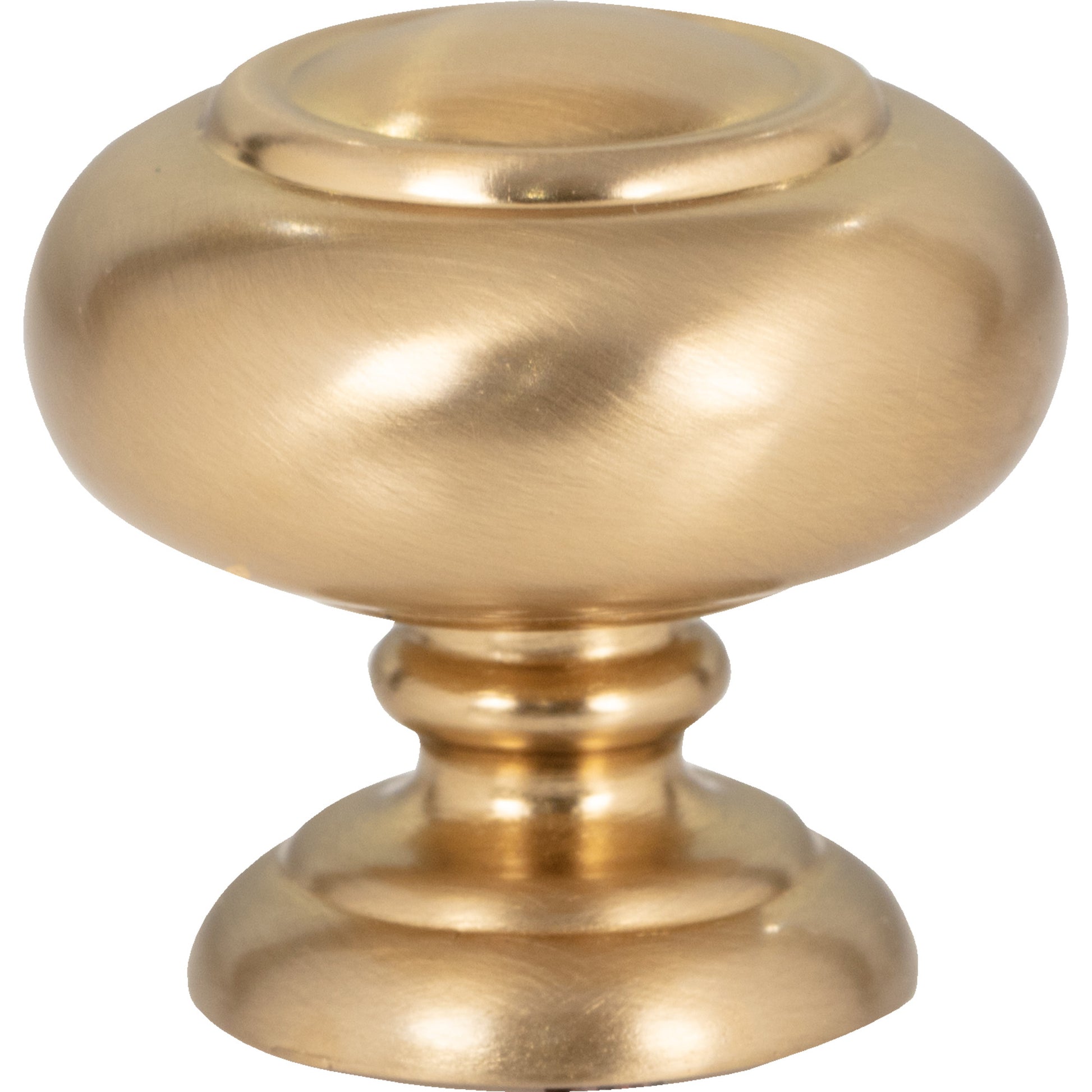 Victoria Knob by Atlas Warm Brass