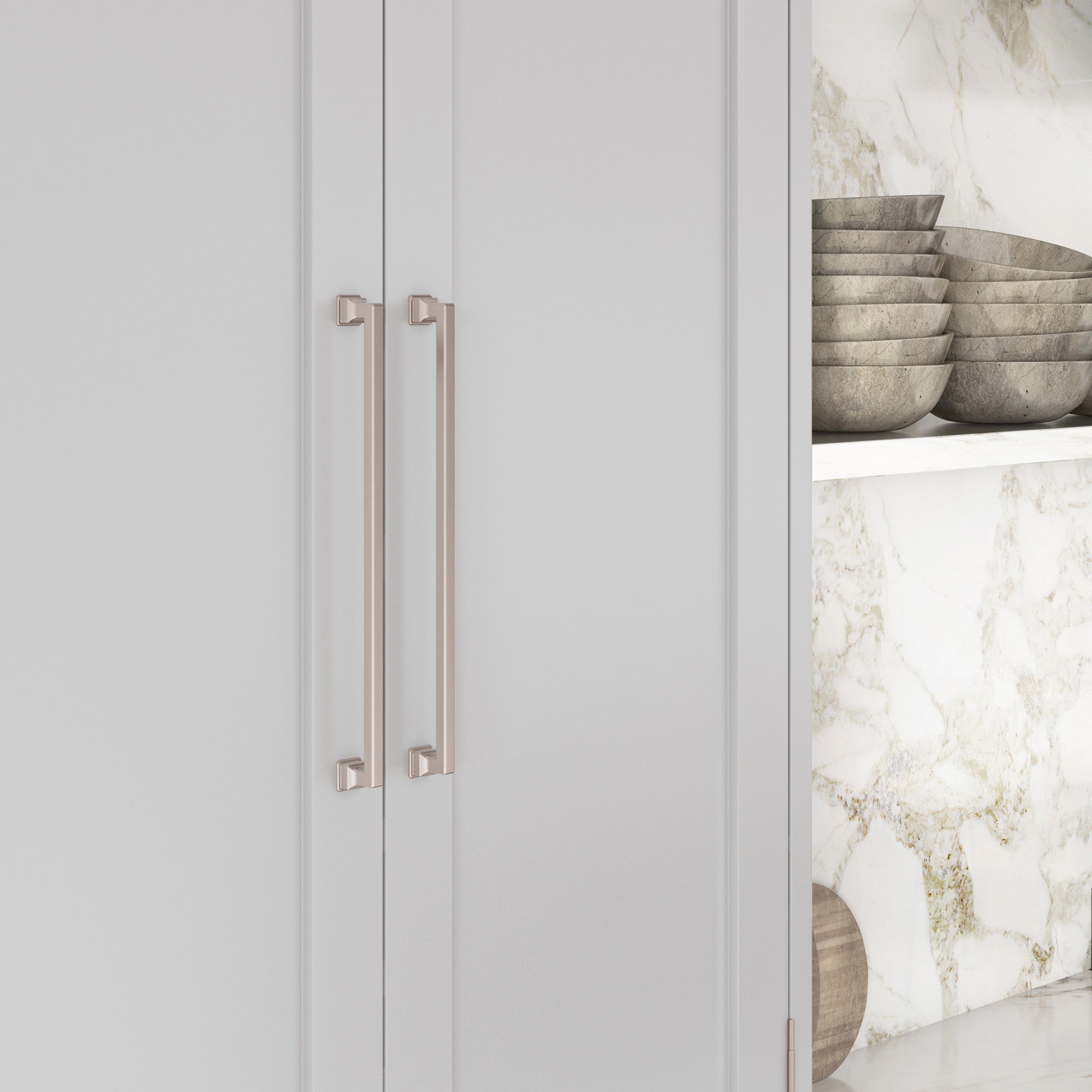 Erika Appliance Pull by Atlas Brushed Nickel