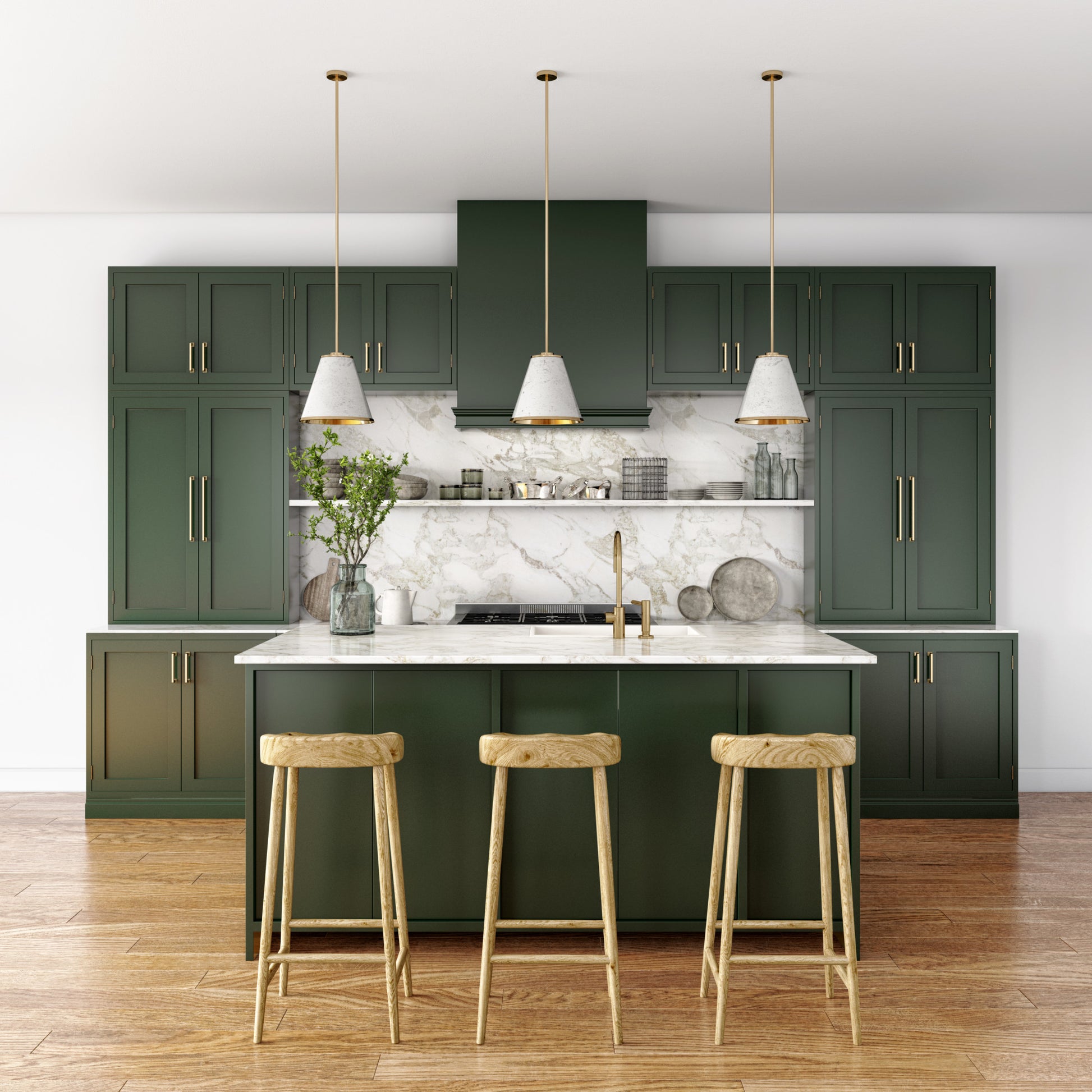 Erika Appliance Pull by Atlas Warm Brass