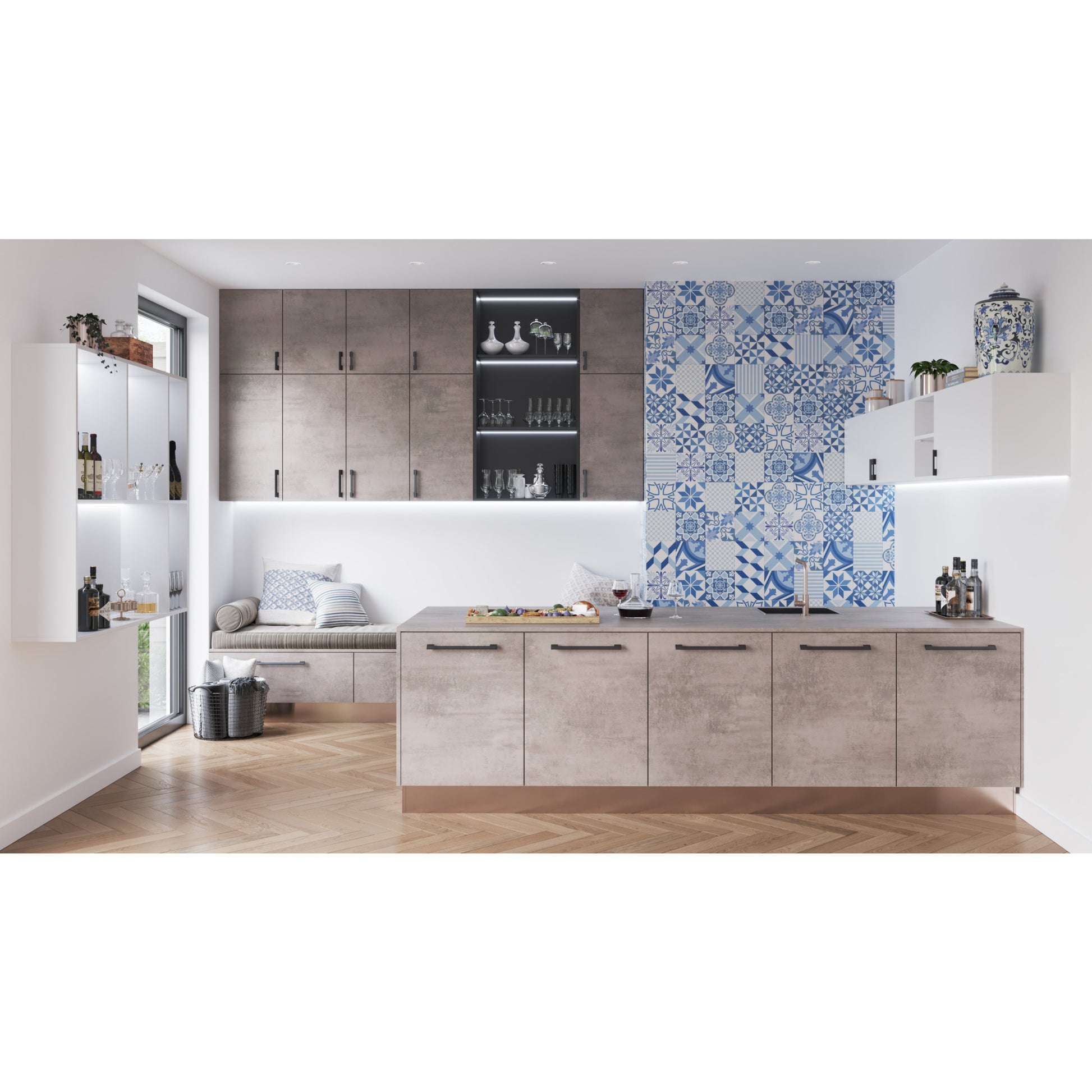 Atwood Pull by Atlas 5-1/16" / Matte Black