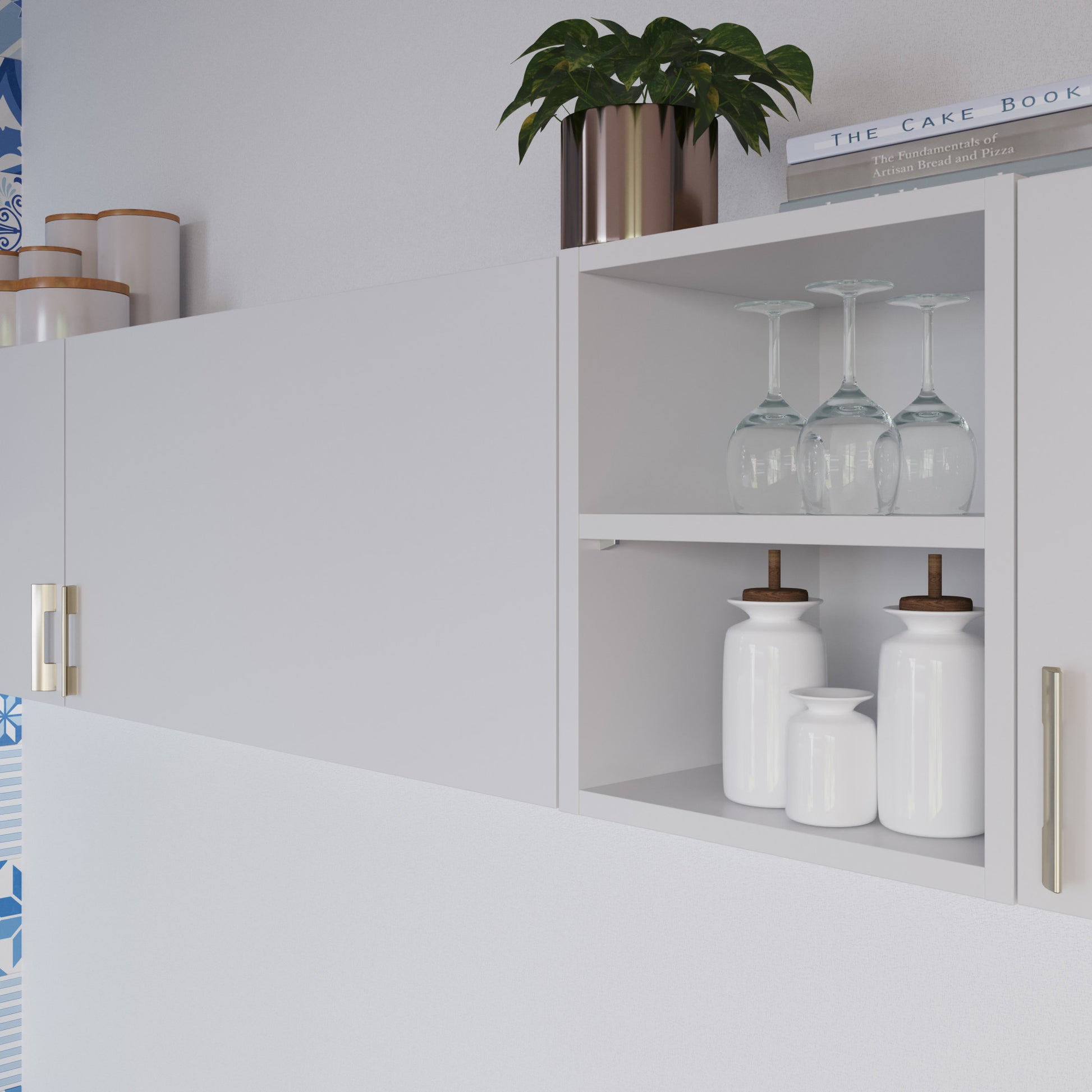 Atwood Pull by Atlas 12" / Brushed Nickel