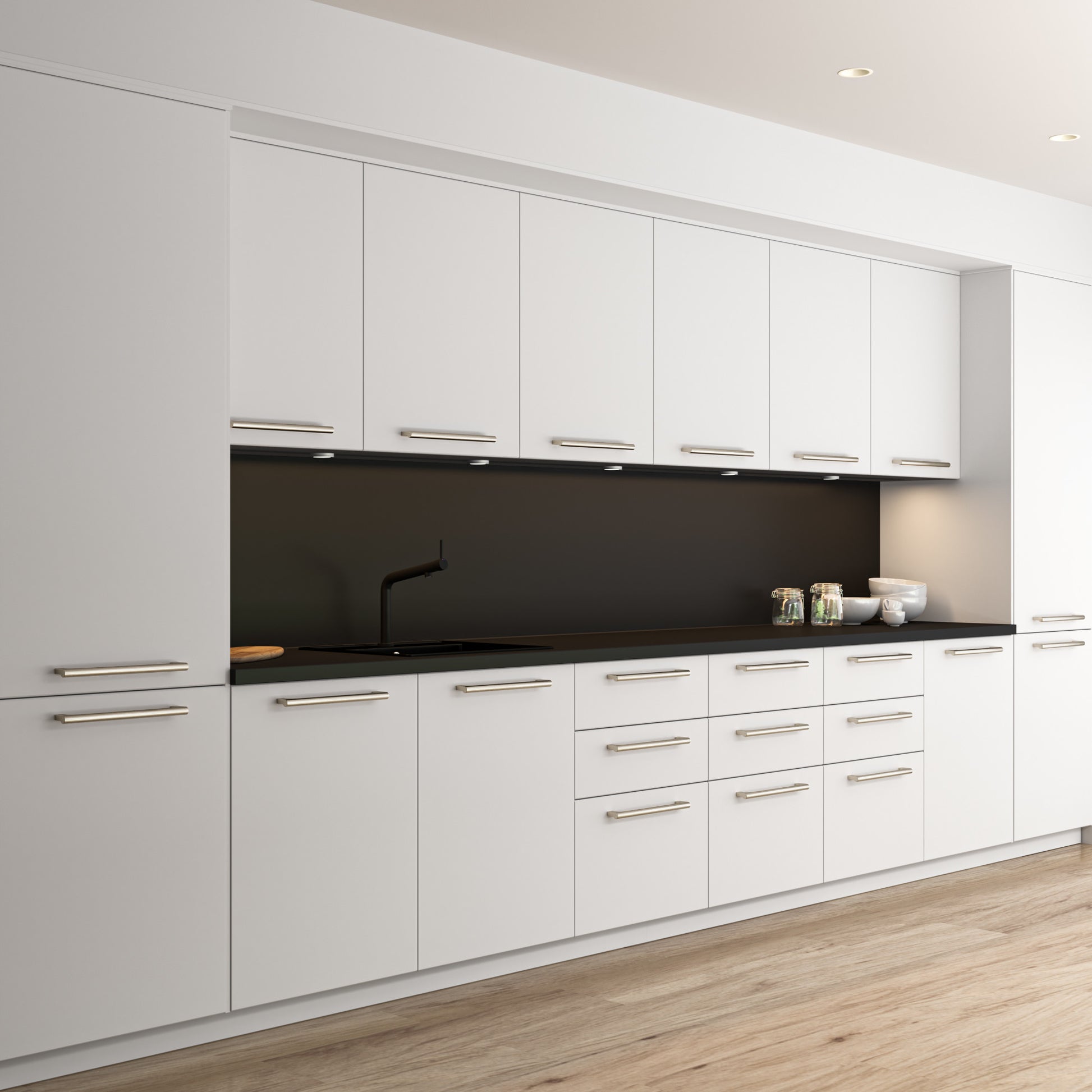 Whittier Appliance Pull by Atlas 18" / Brushed Nickel