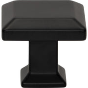 Sweetbriar Lane Square Knob by Atlas Matte Black