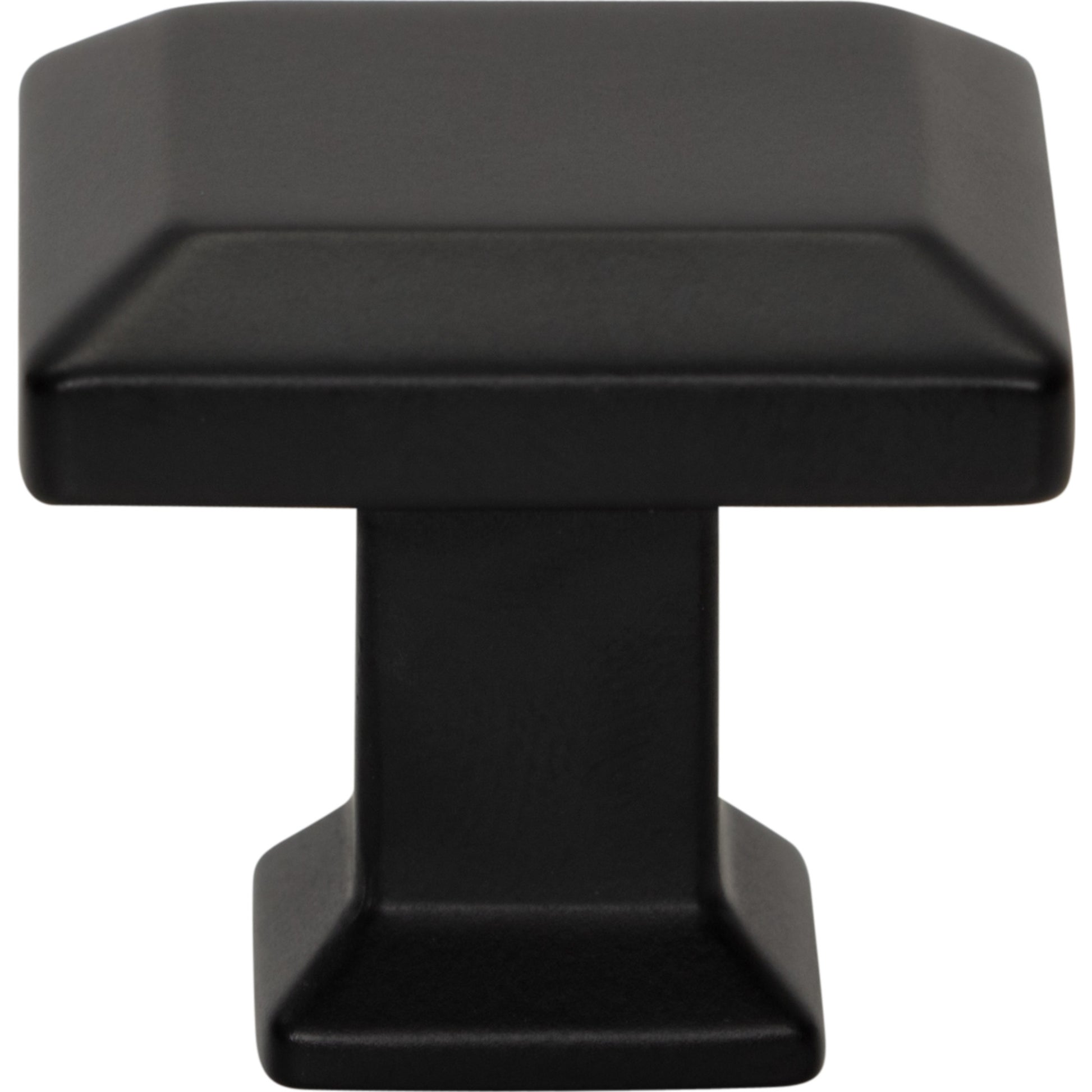 Sweetbriar Lane Square Knob by Atlas Matte Black