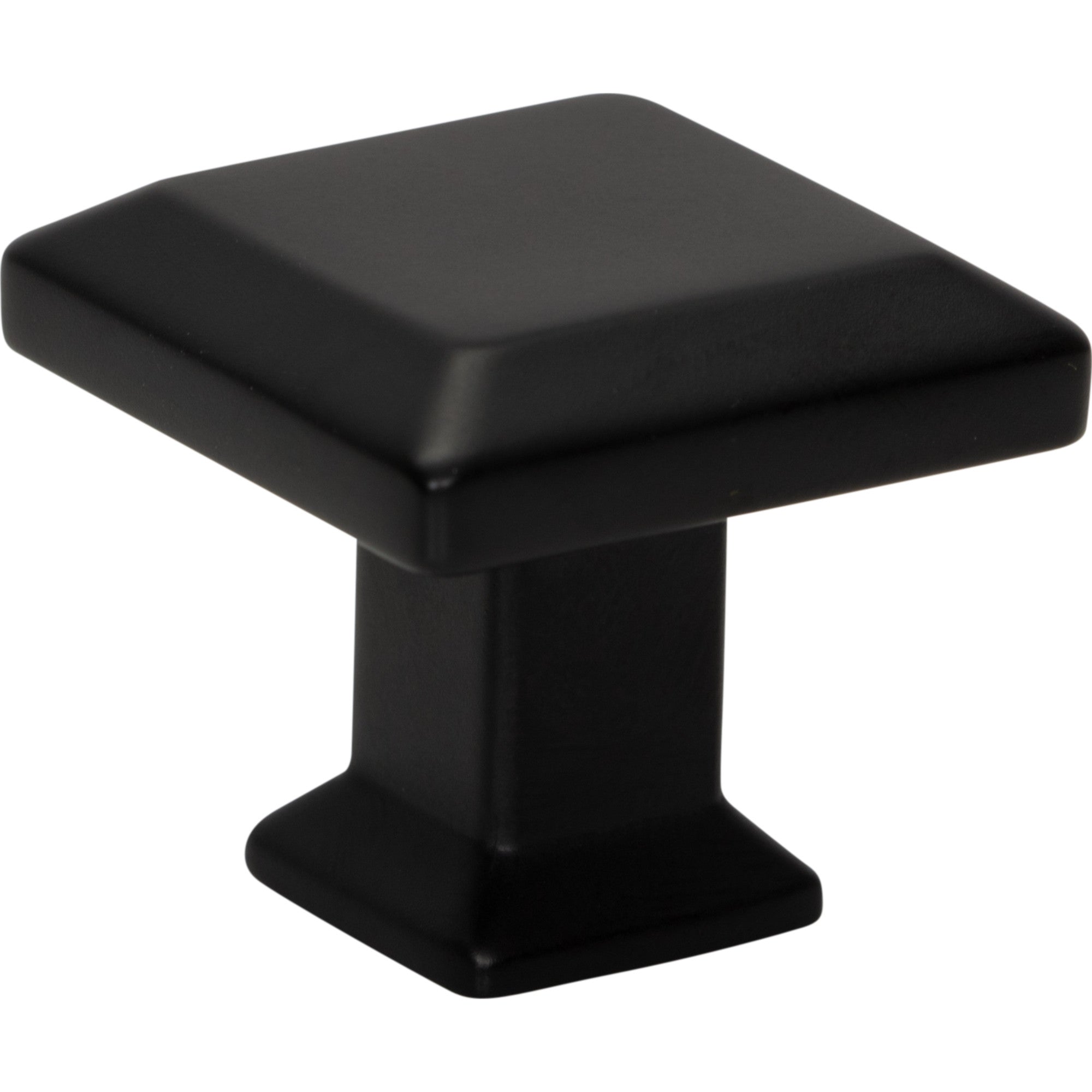 Sweetbriar Lane Square Knob by Atlas Matte Black