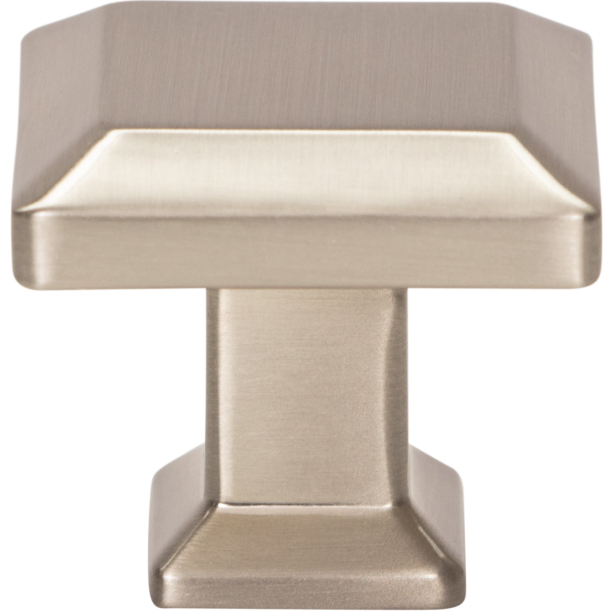 Sweetbriar Lane Square Knob by Atlas Brushed Nickel