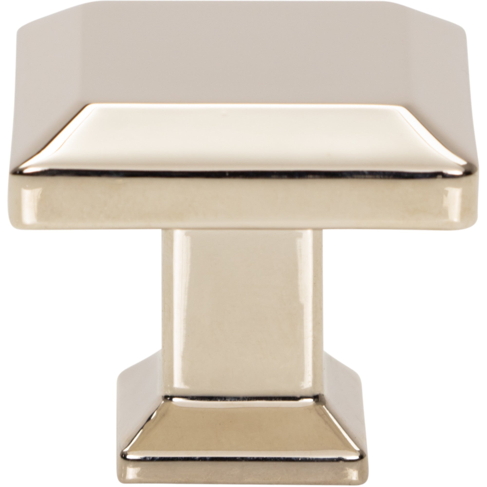 Sweetbriar Lane Square Knob by Atlas Polished Nickel