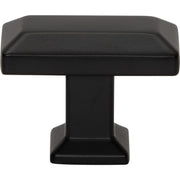 Sweetbriar Lane Rectangle Knob by Atlas Matte Black