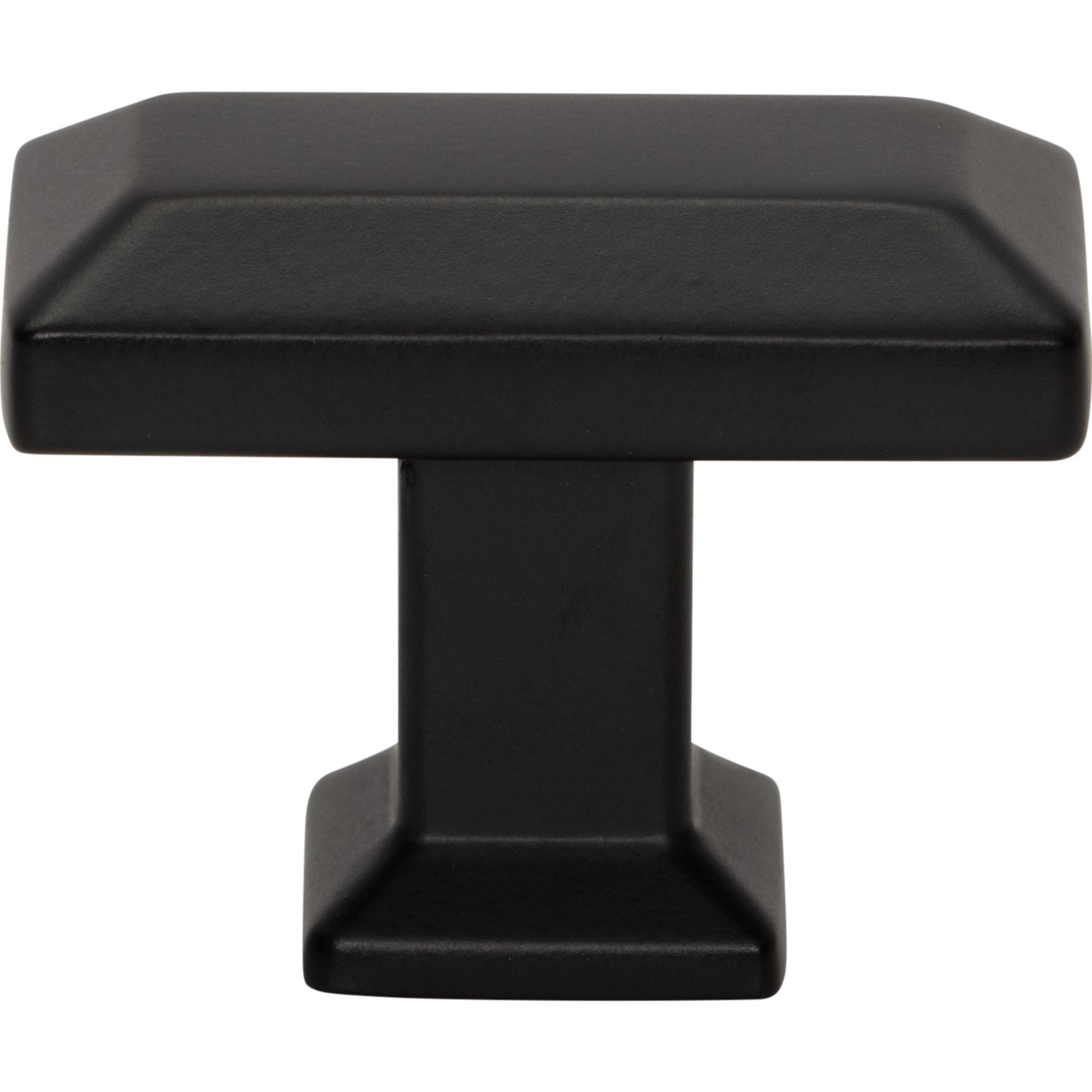 Sweetbriar Lane Rectangle Knob by Atlas Matte Black