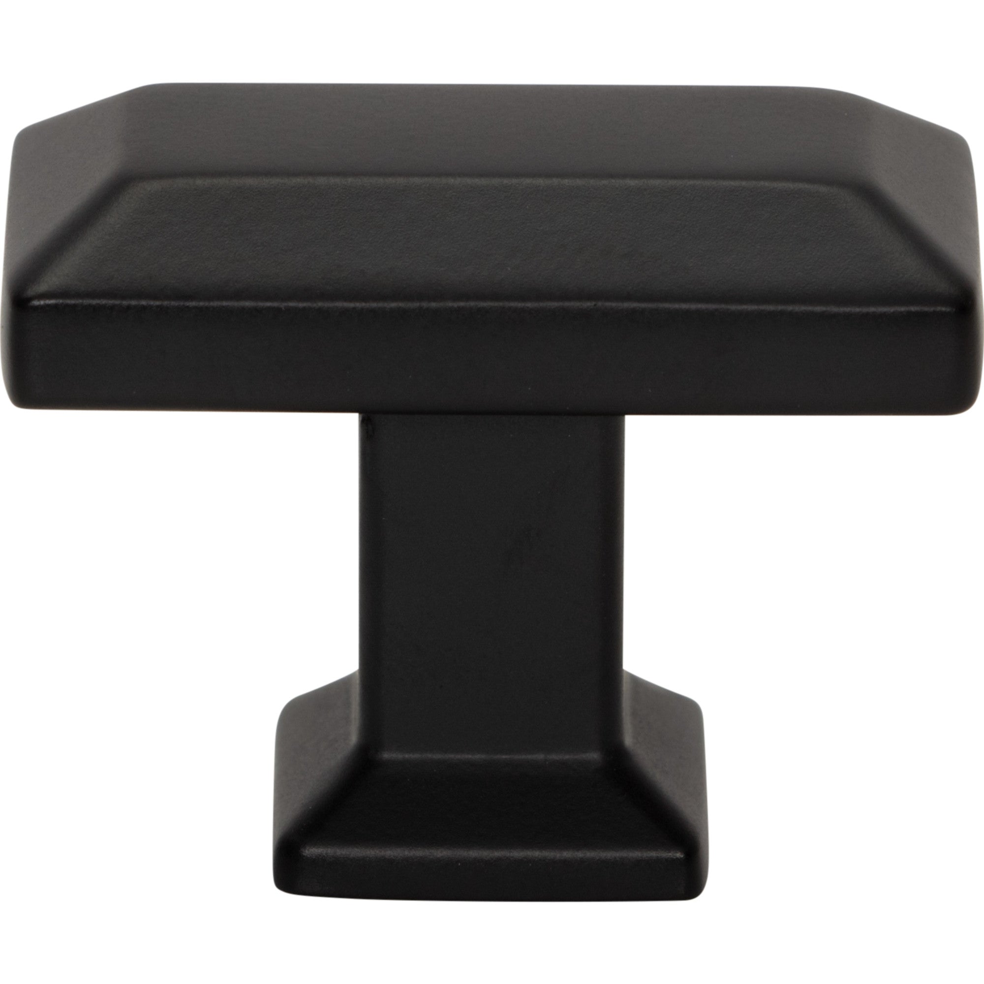Sweetbriar Lane Rectangle Knob by Atlas Matte Black
