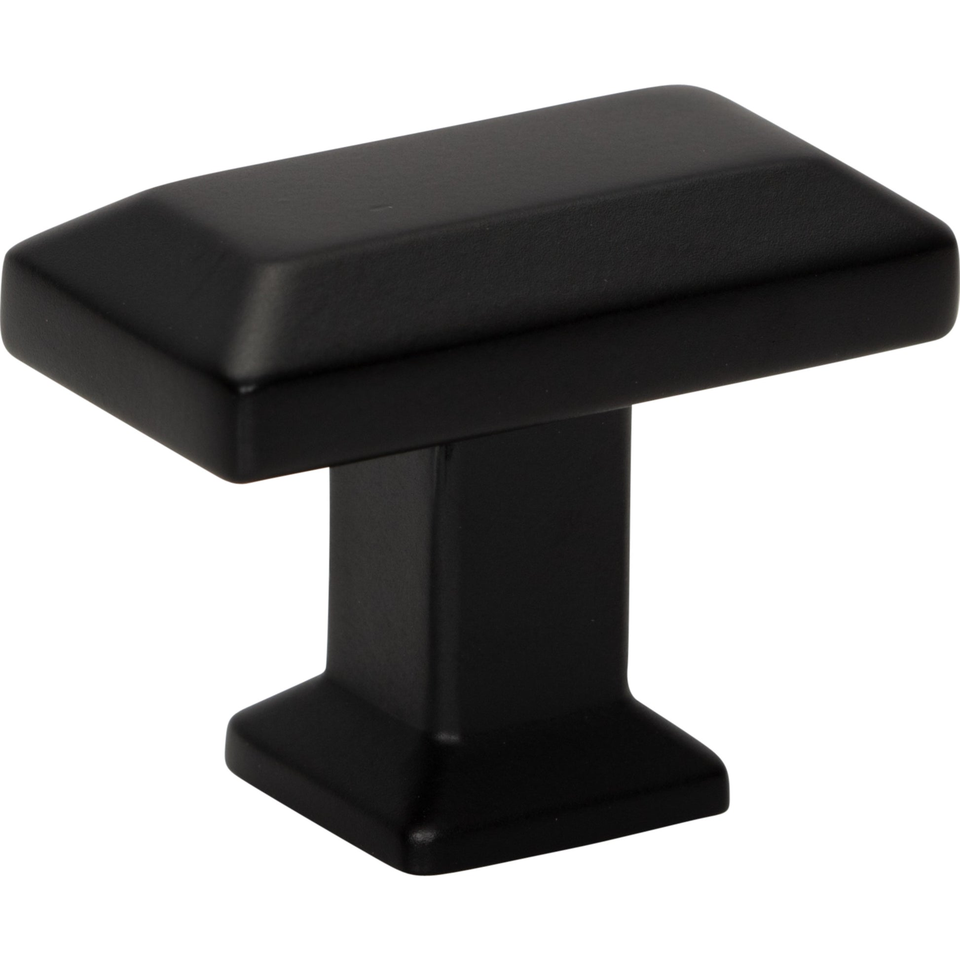 Sweetbriar Lane Rectangle Knob by Atlas Matte Black