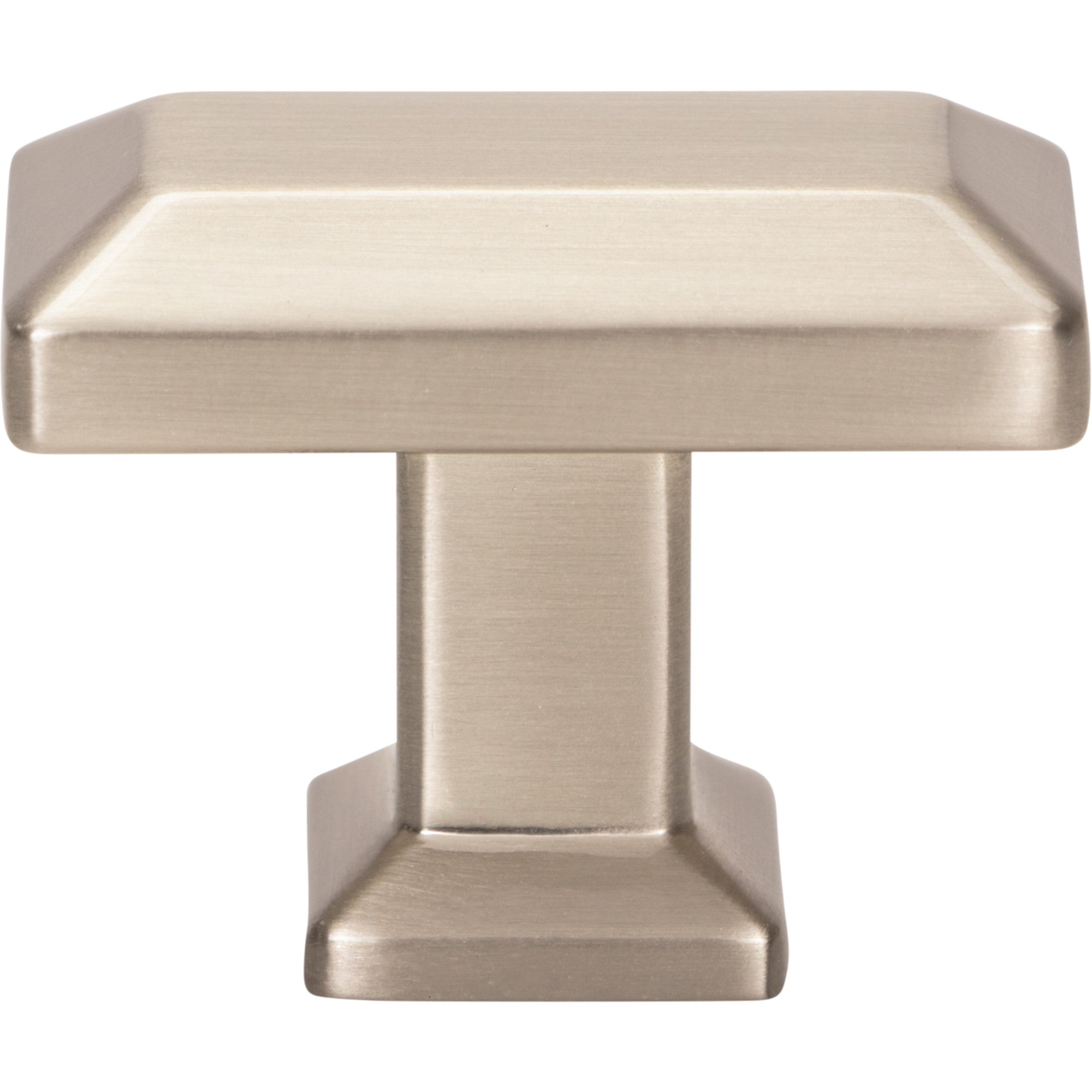 Sweetbriar Lane Rectangle Knob by Atlas Brushed Nickel