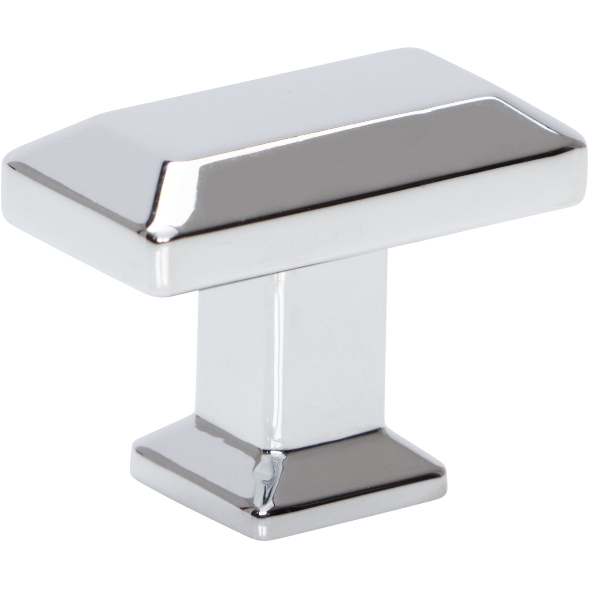 Sweetbriar Lane Rectangle Knob by Atlas Polished Chrome