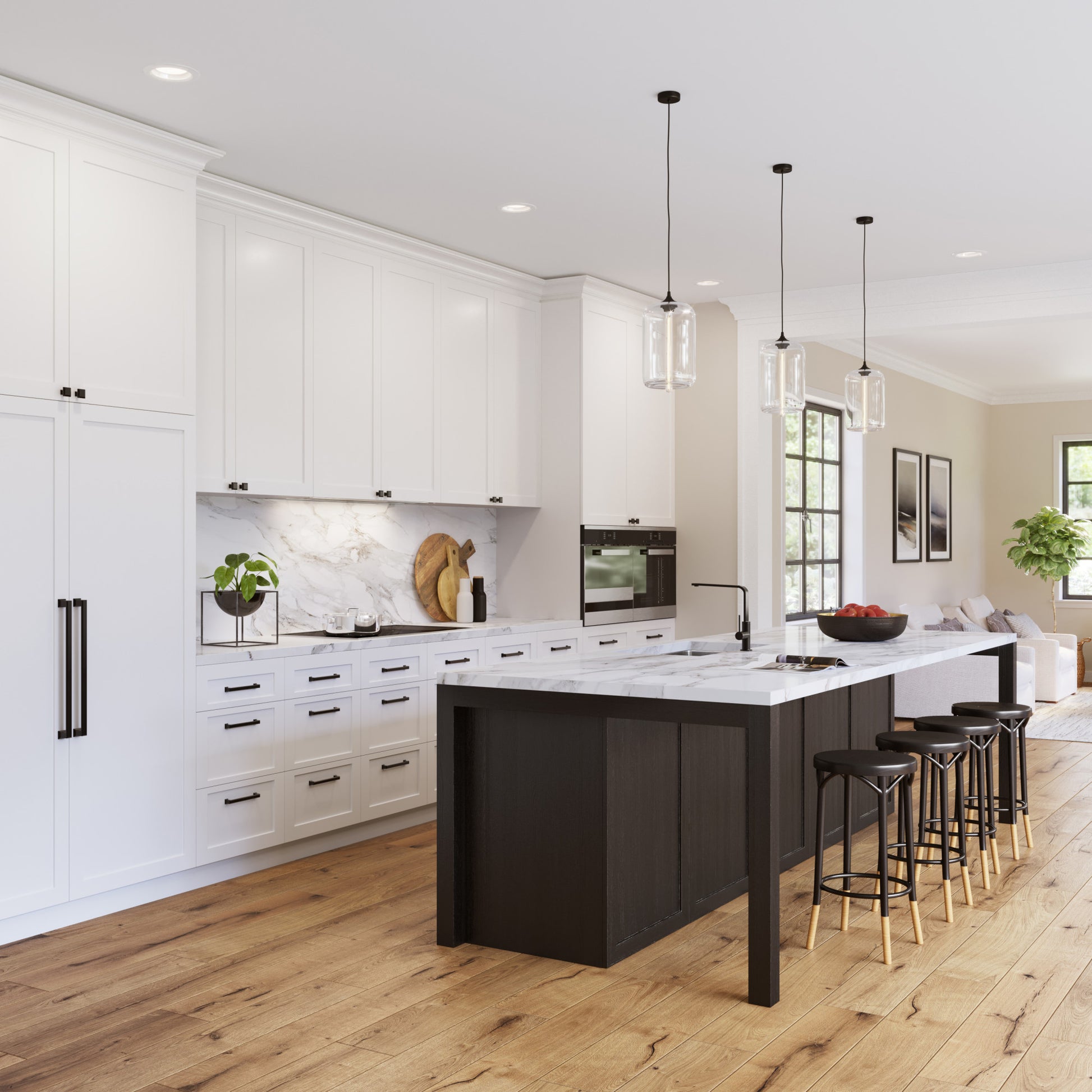 Sweetbriar Lane Appliance Pull by Atlas 12" / Matte Black